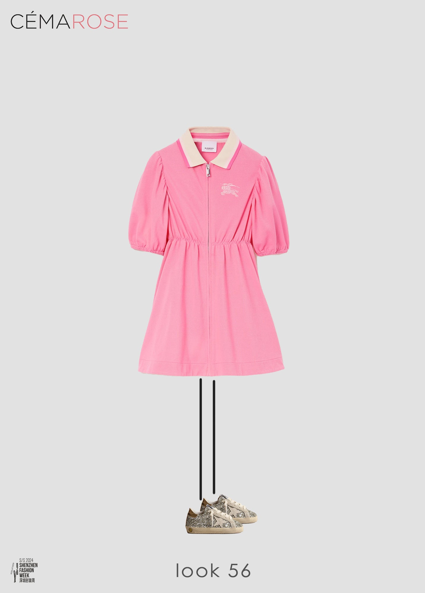 Boys & Girls Gold Glitter Shoes