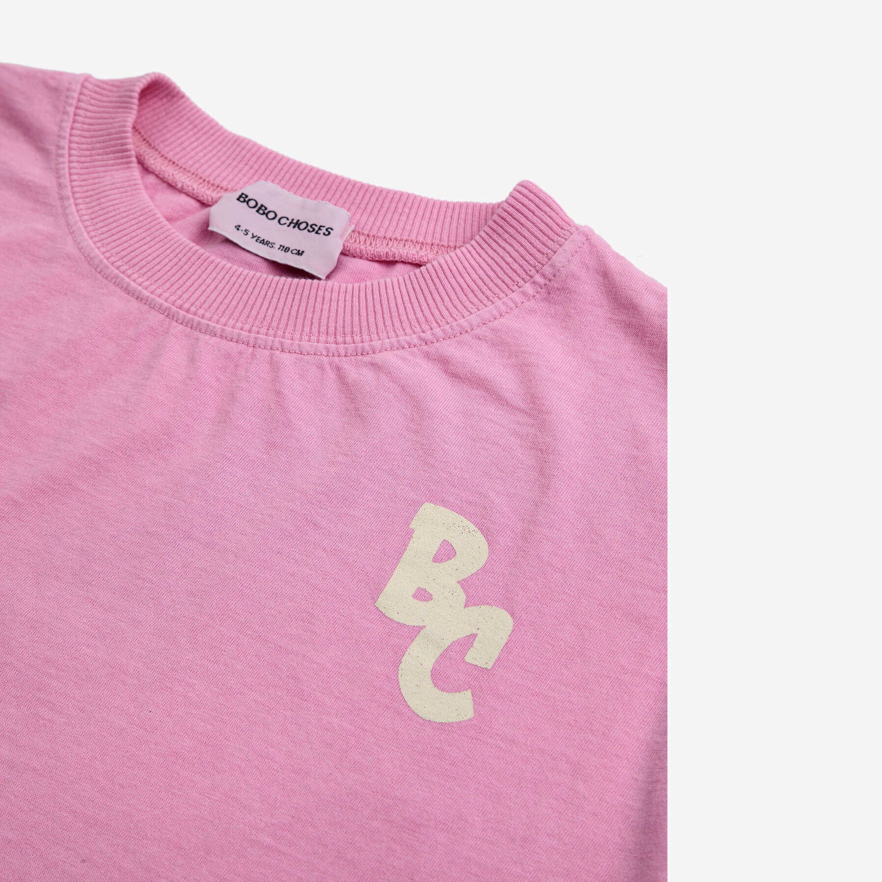 Girls Pink Logo Cotton T-Shirt