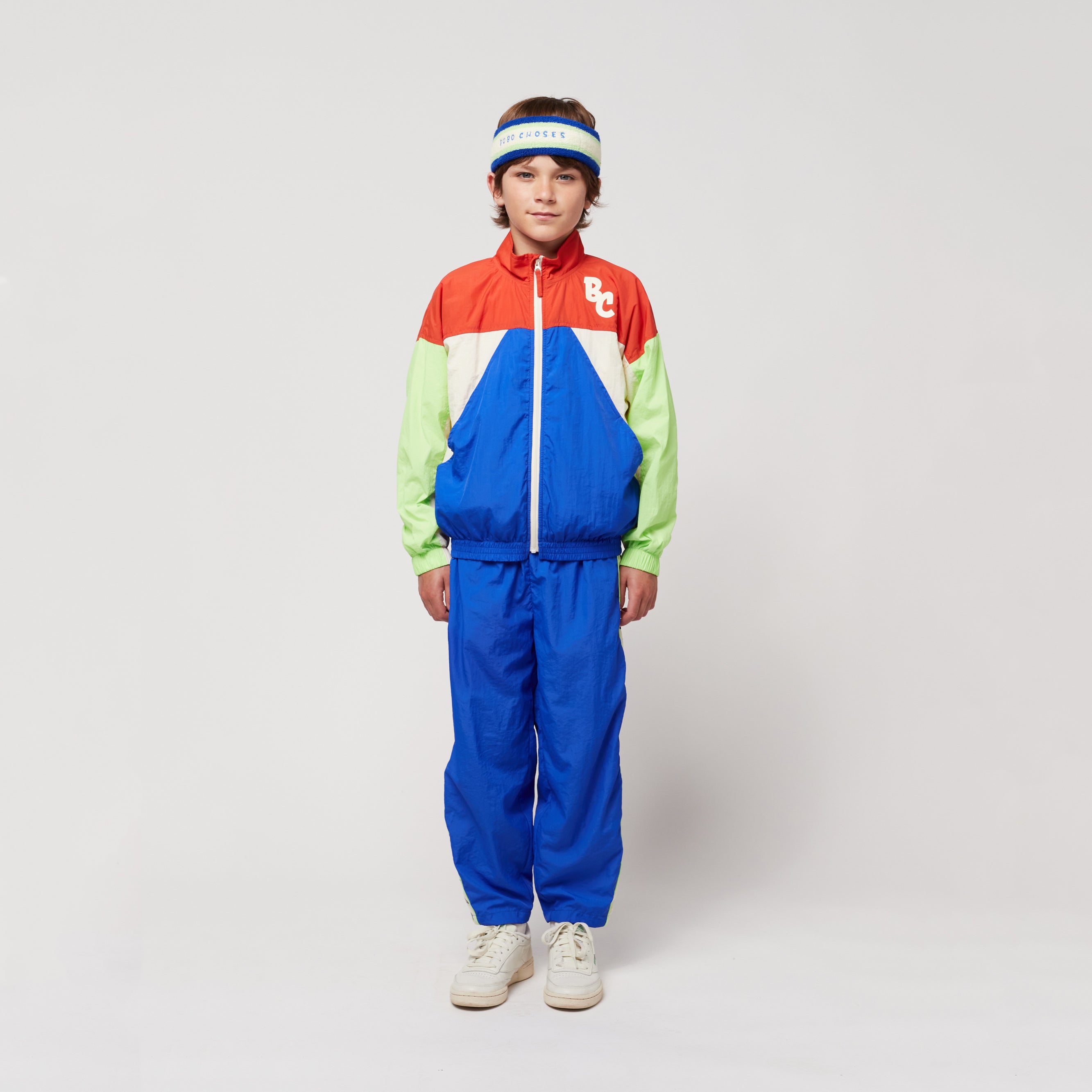 Boys Blue Logo Trousers