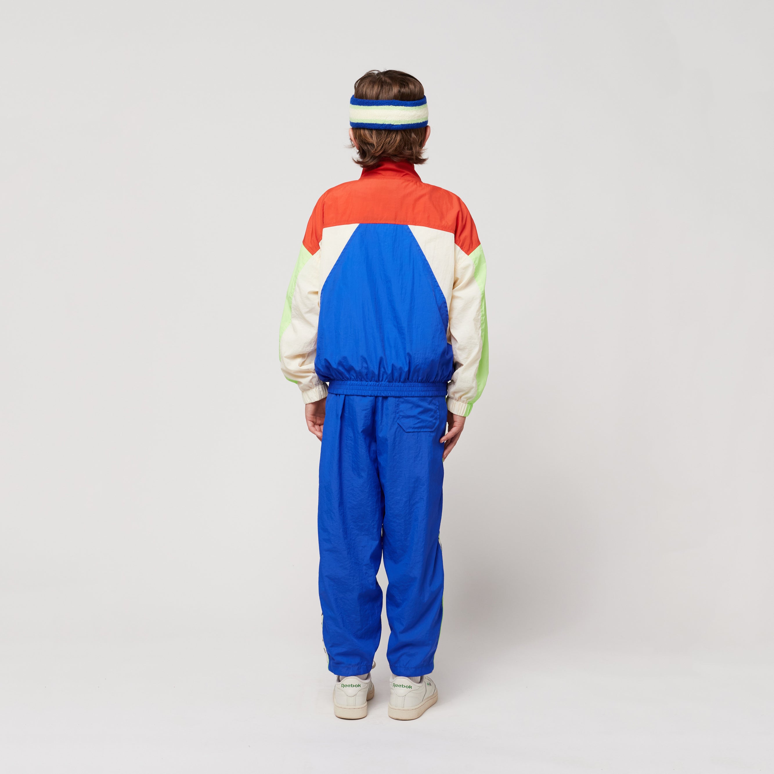 Boys Blue Logo Zip-Up Jacket