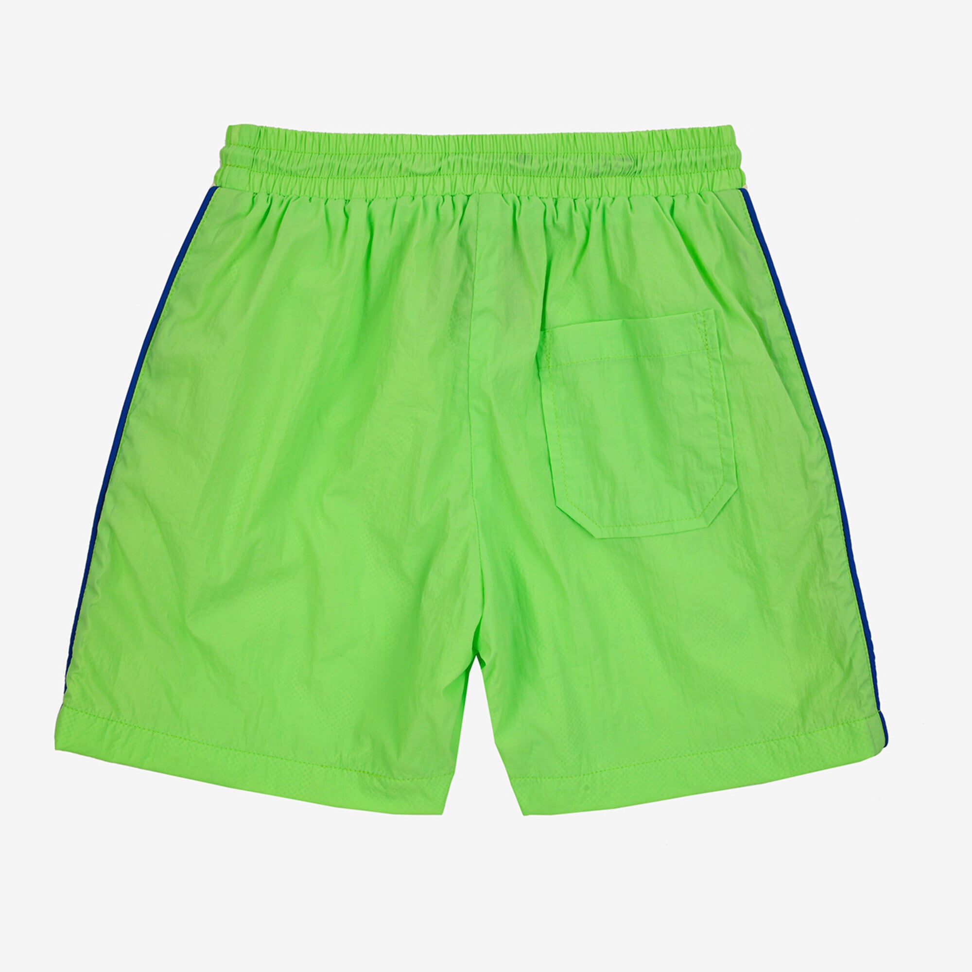 Boys Fluo Green Shorts