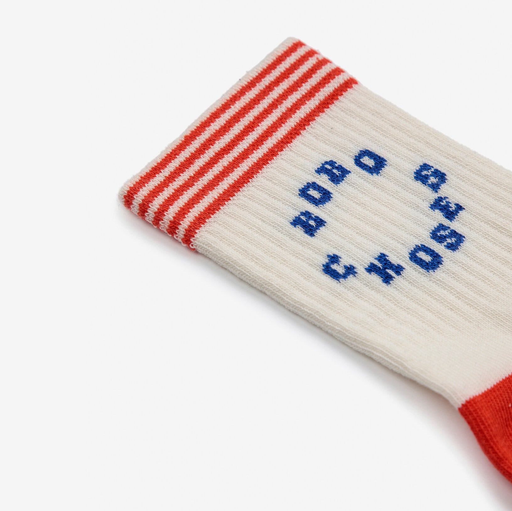 Boys & Girls White Logo Cotton Socks