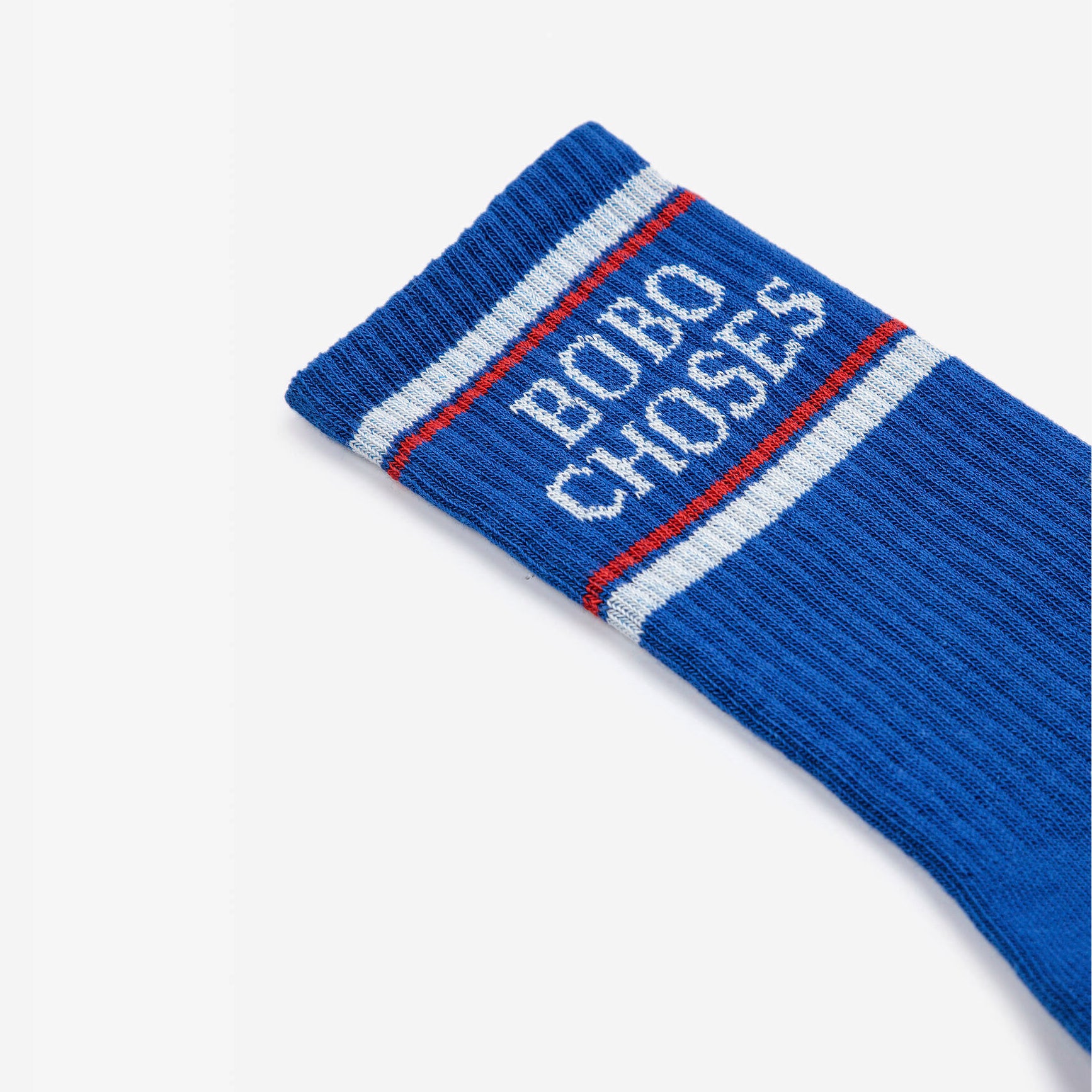 Boys & Girls Blue Logo Cotton Socks