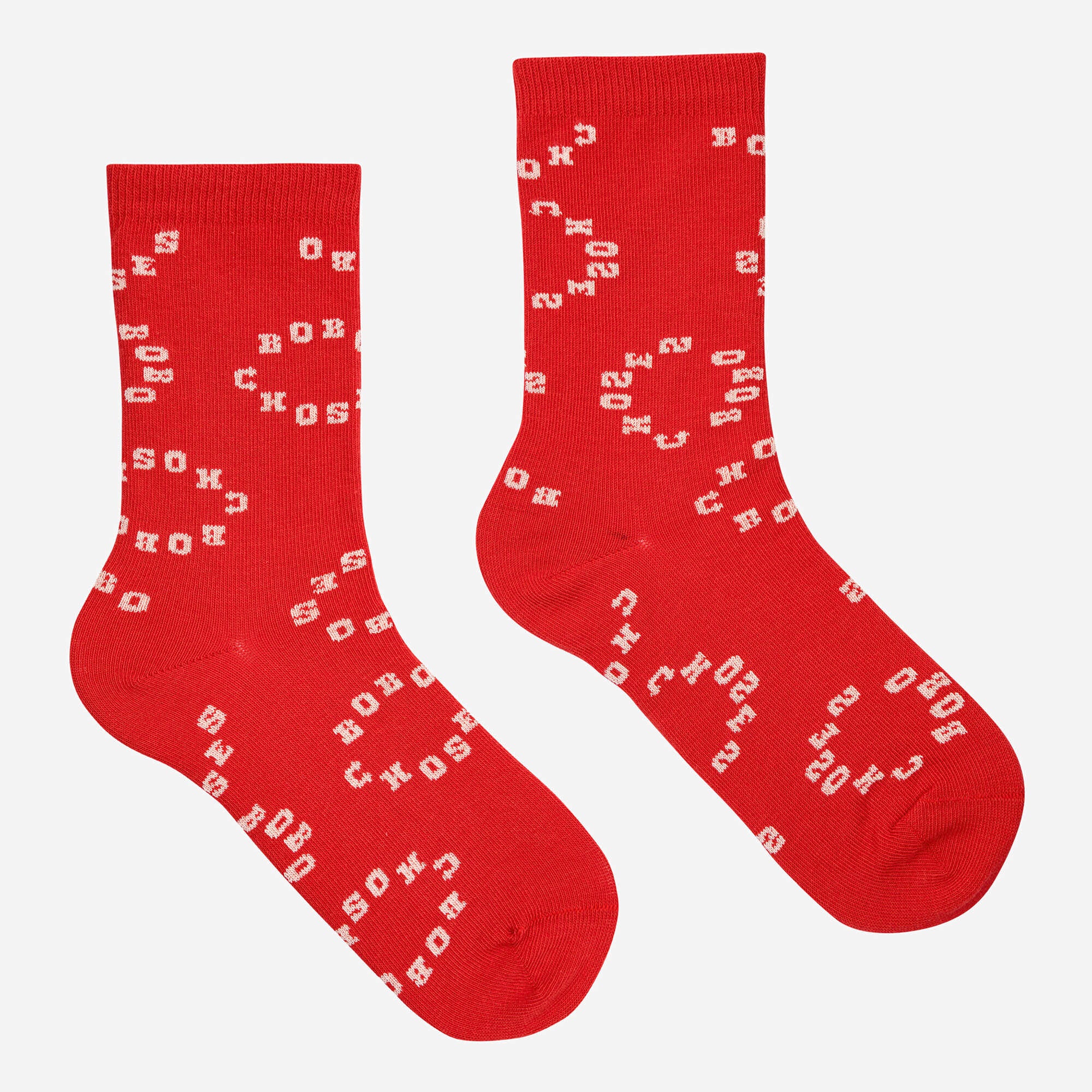 Boys & Girls Red Cotton Socks(2 Pack)