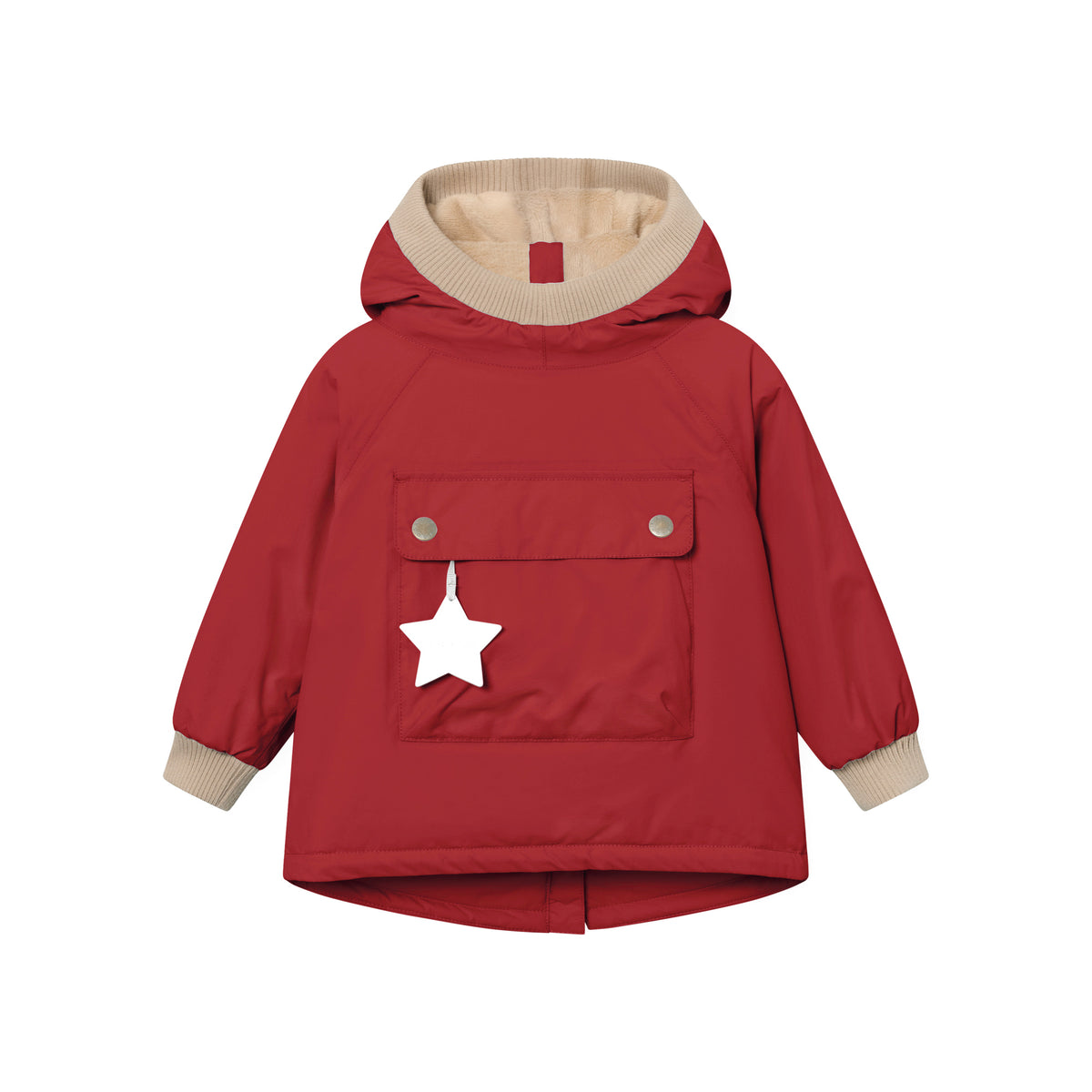 Baby Boys & Girls Red "MATBABYWEN" Jacket
