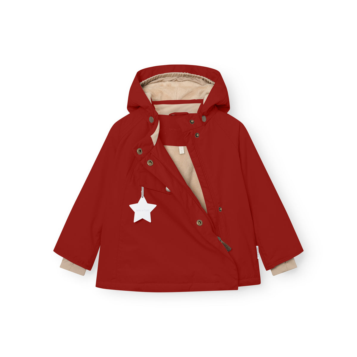 Boys & Girls Red "MATWANG" Jacket