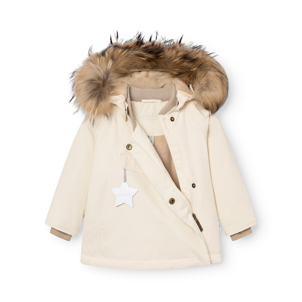 Boys & Girls White "MATWANG" Jacket
