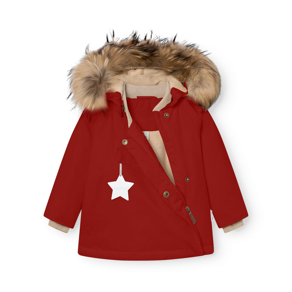 Boys & Girls Red "MATWANG" Jacket