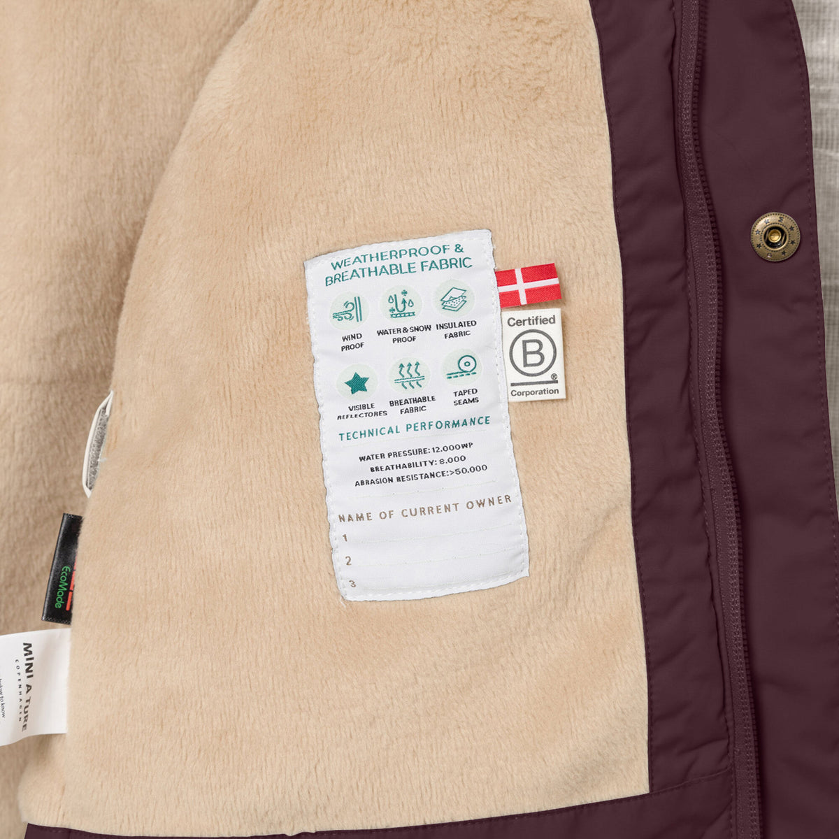 Boys & Girls Aubergine "MATWALLY" Jacket