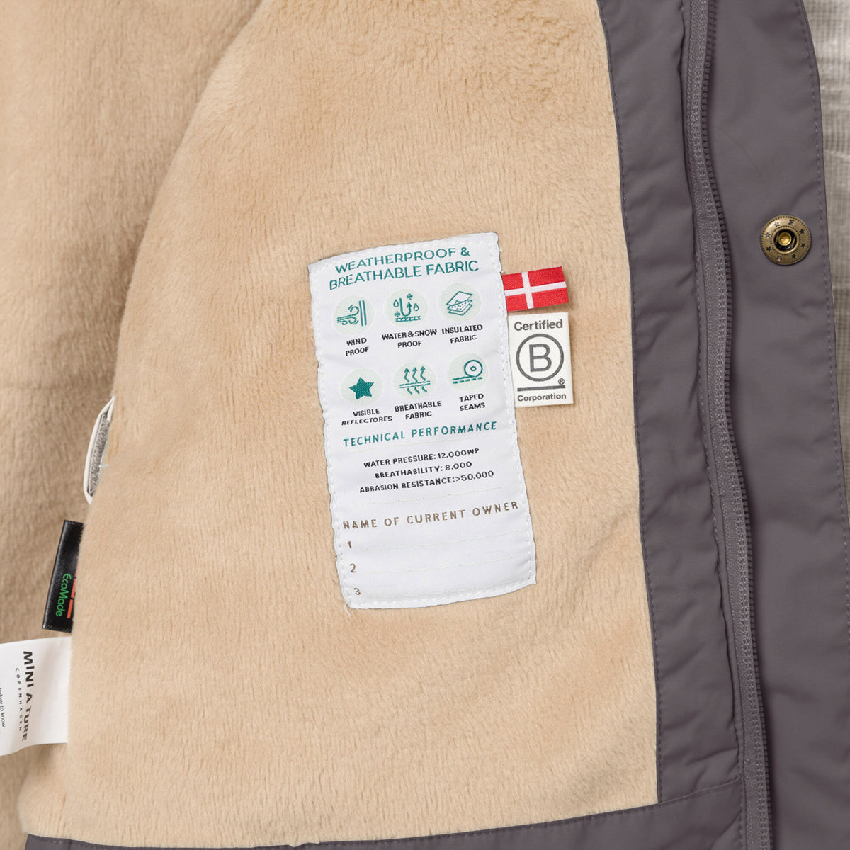 Boys & Girls Plum "MATWALLY" Jacket