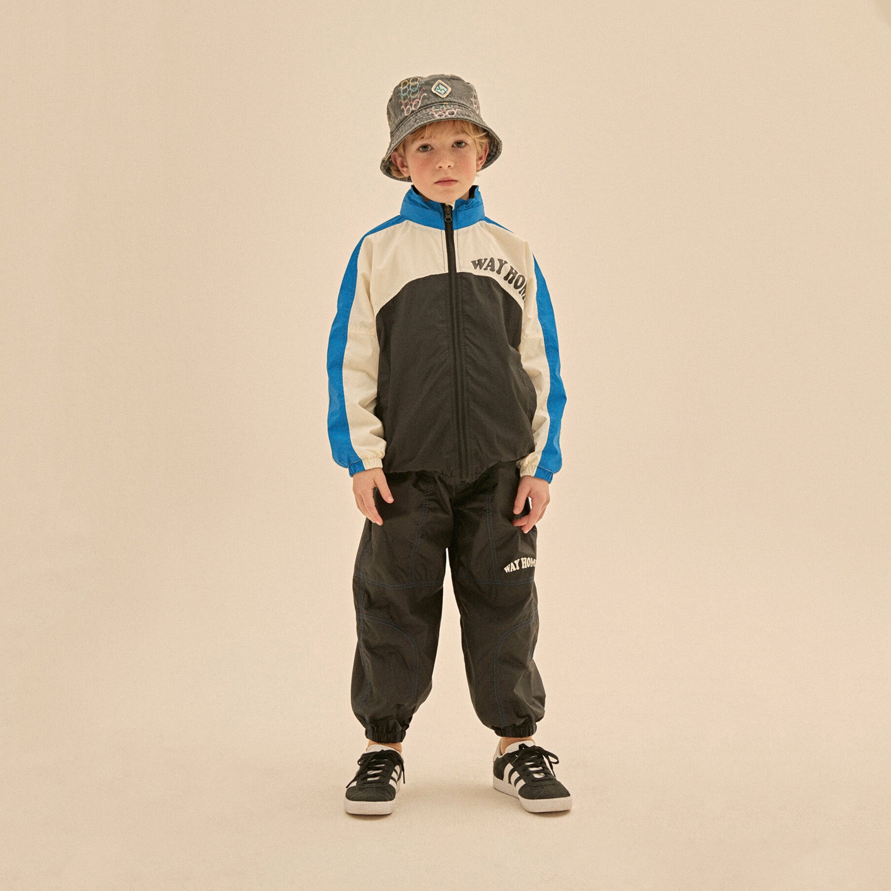 Boys & Girls Blue Zip-Up Jacket