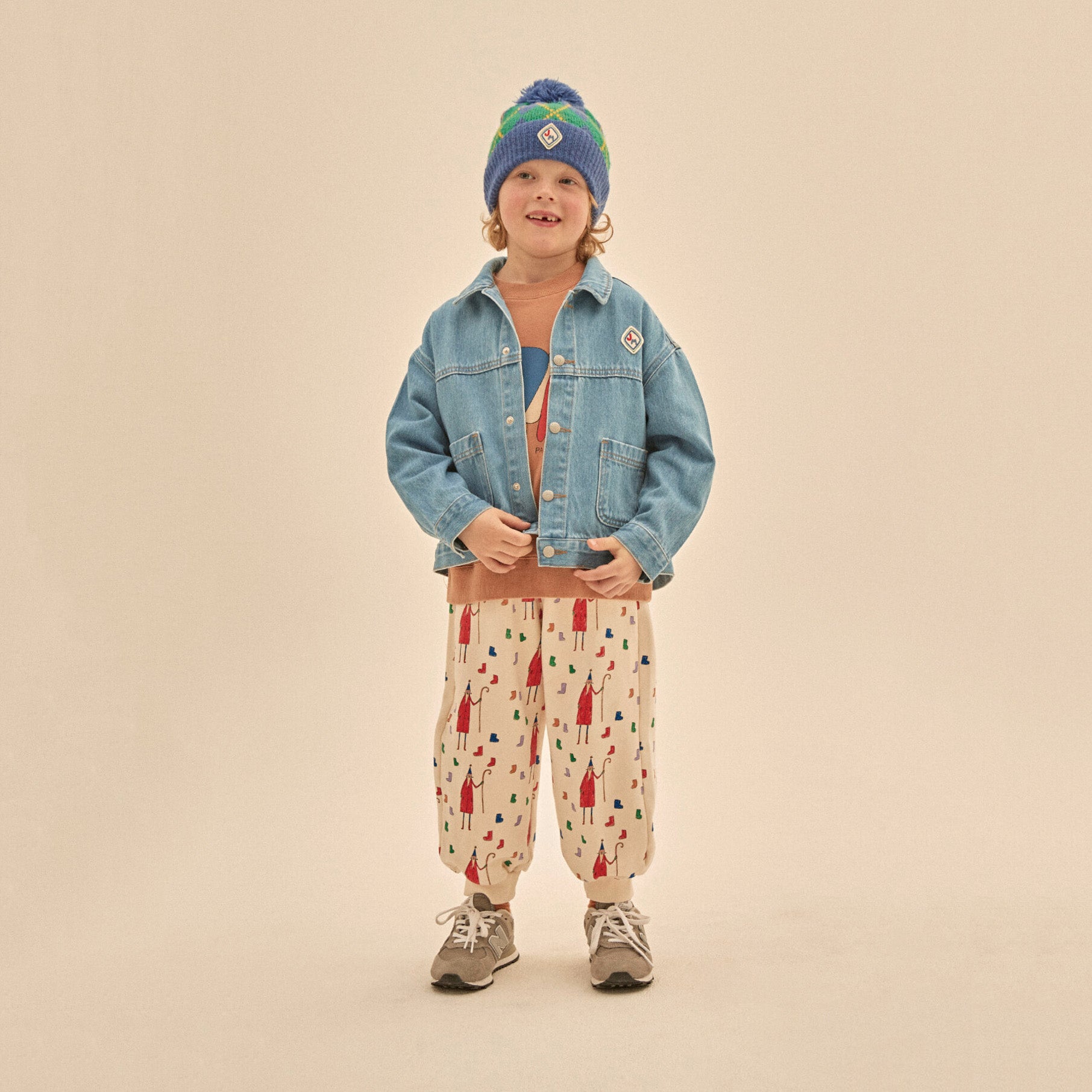 Boys & Girls Blue Denim Coat