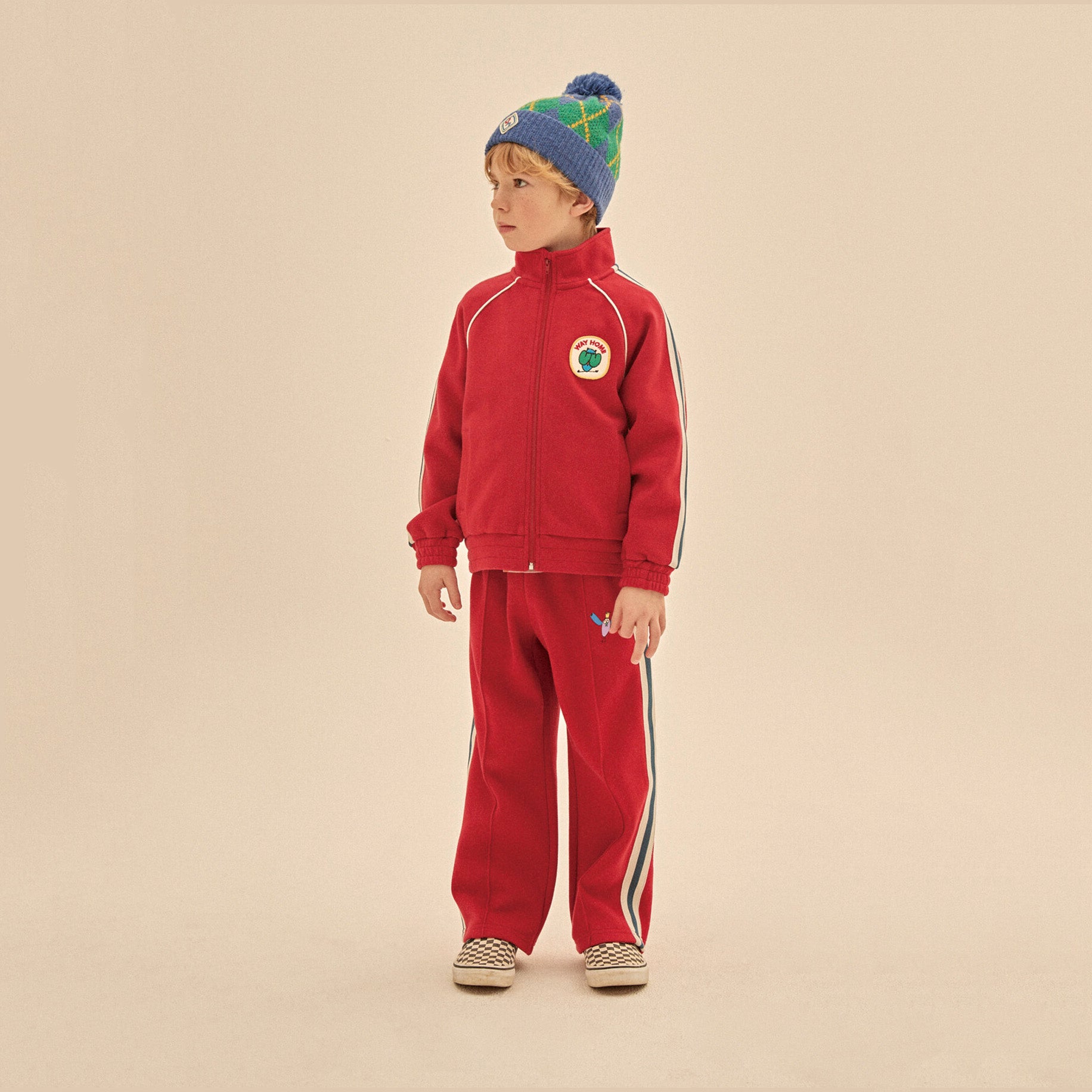 Boys & Girls Red Zip-Up Jacket
