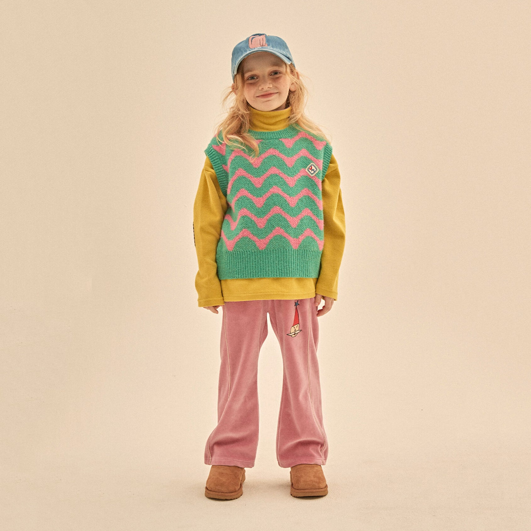 Boys & Girls Green Vest