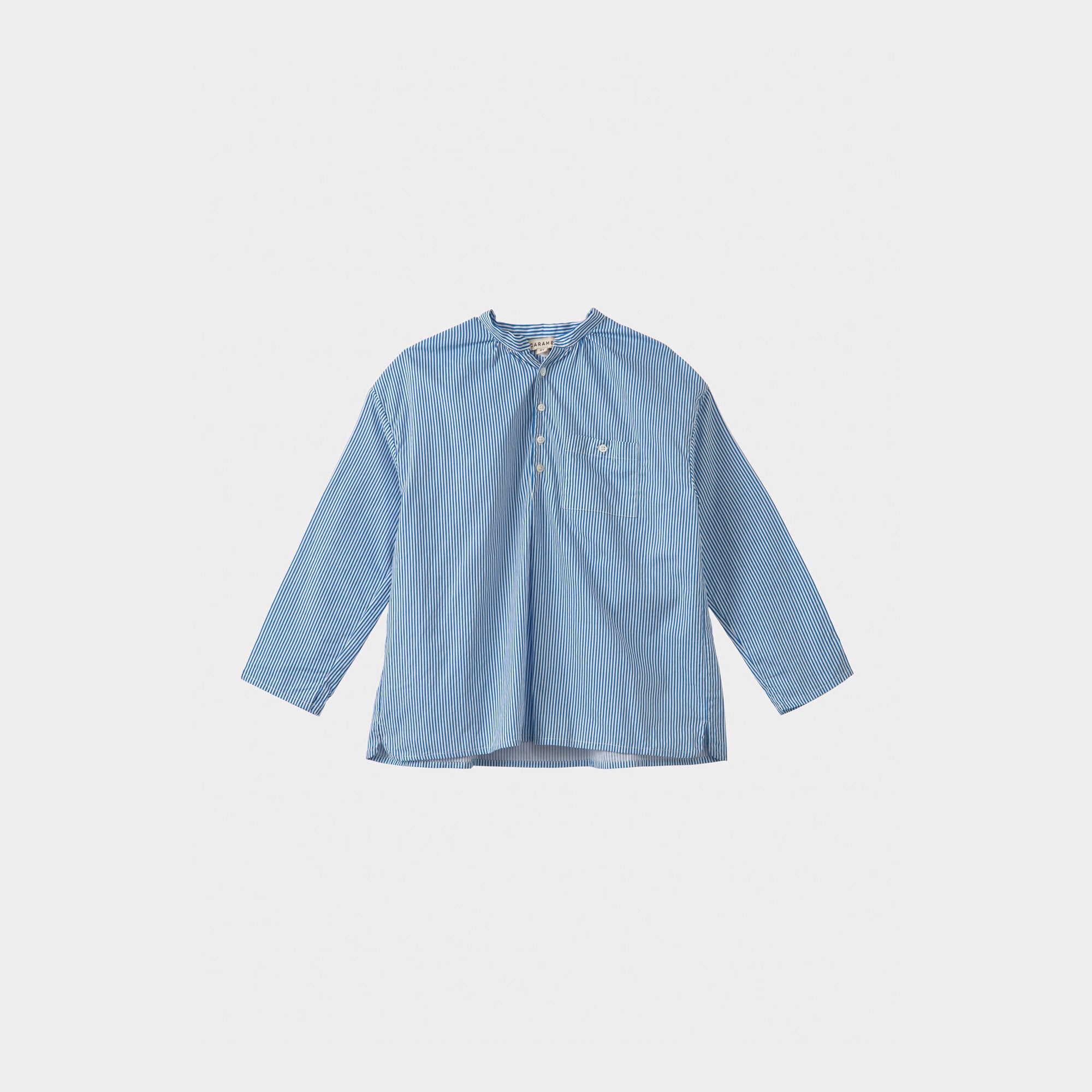 Boys & Girls Blue Stripes Cotton Shirt