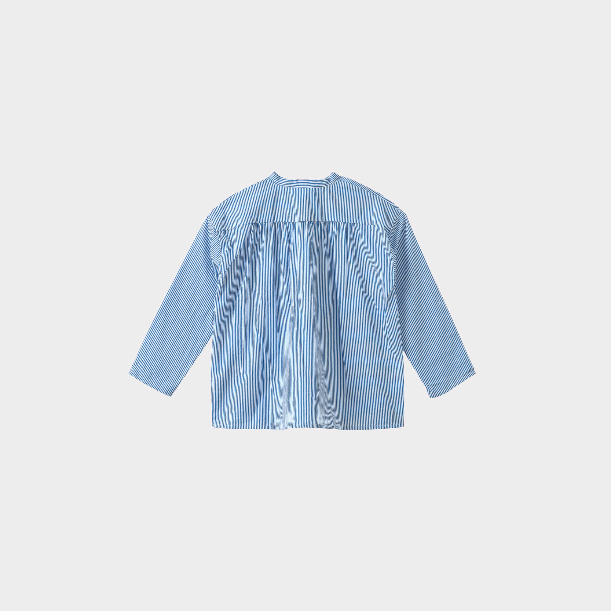 Boys & Girls Blue Stripes Cotton Shirt