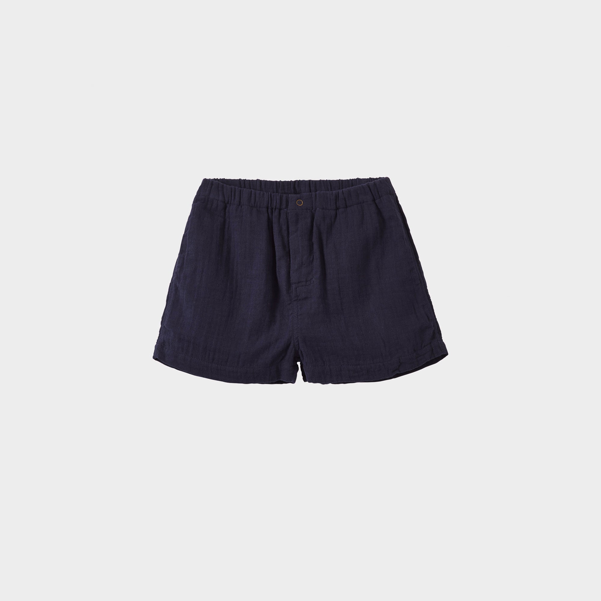 Boys & Girls Navy Cotton Shorts