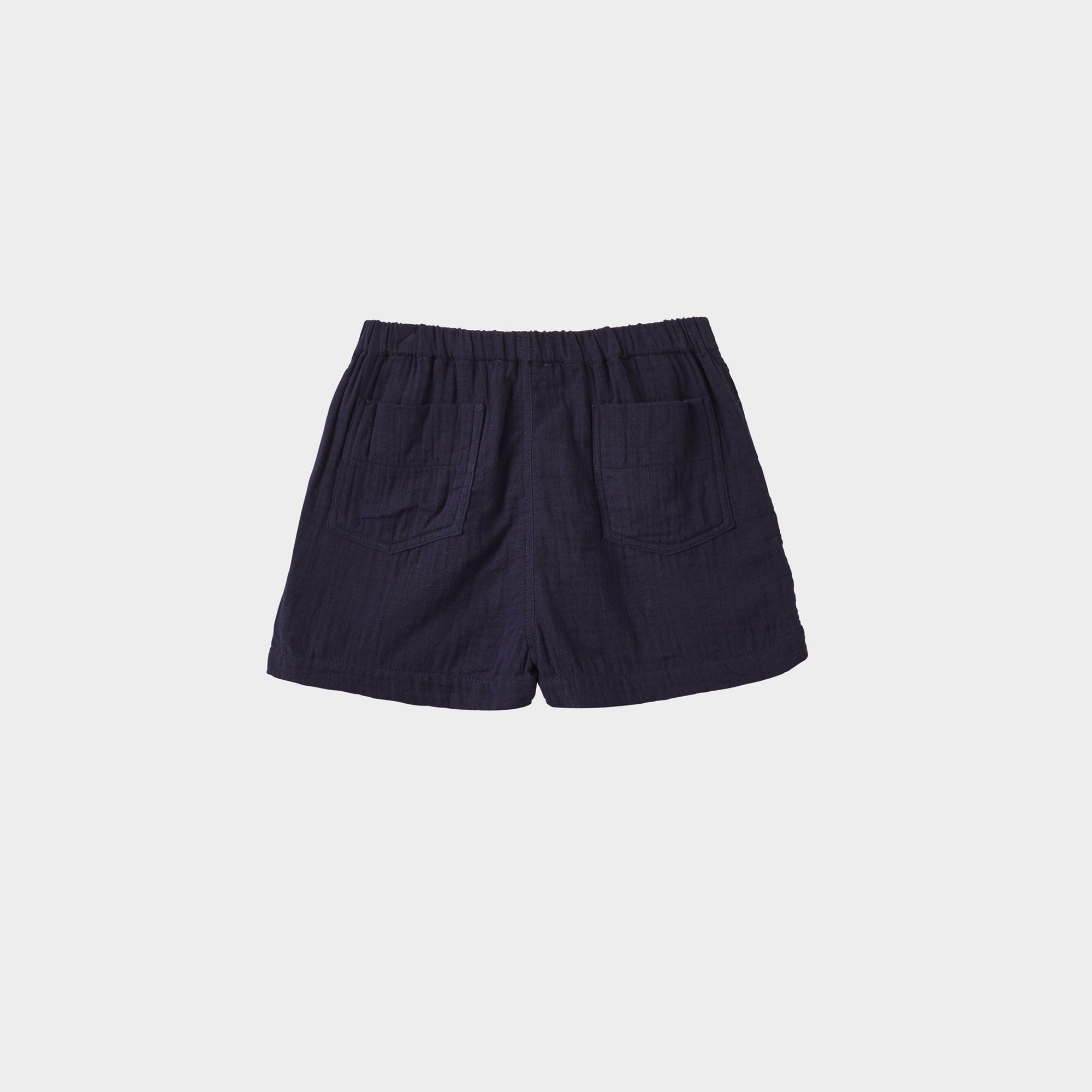Boys & Girls Navy Cotton Shorts