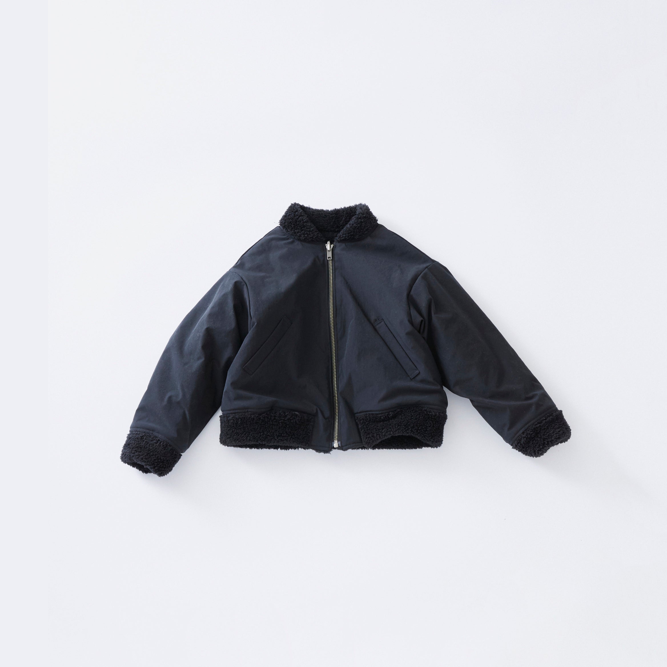 Boys & Girls Black Reversible Jacket