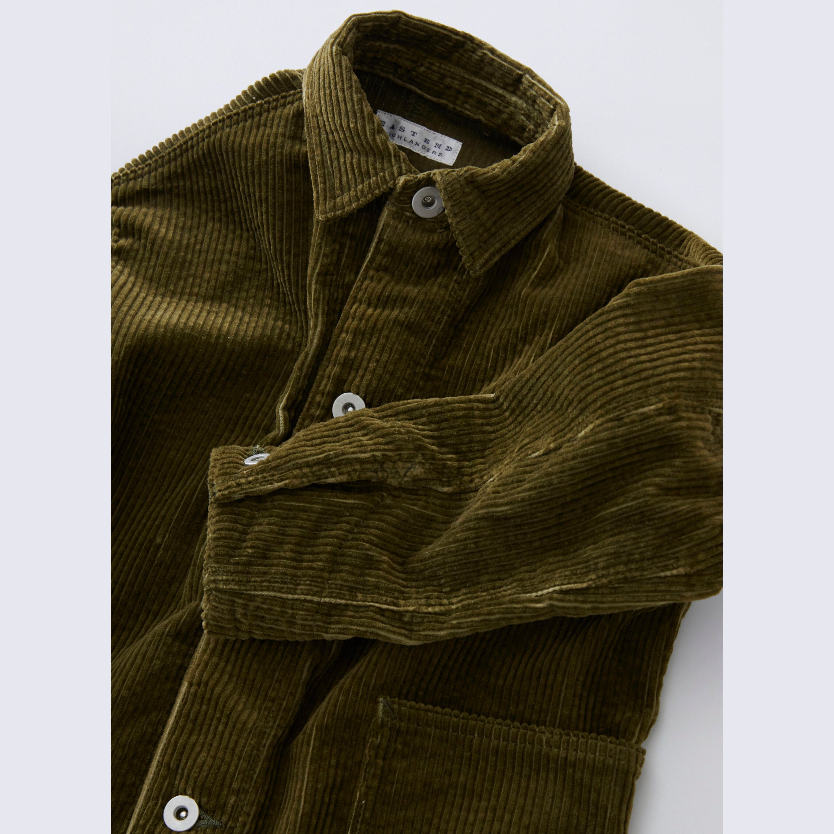 Boys & Girls Olive Corduroy Jacket