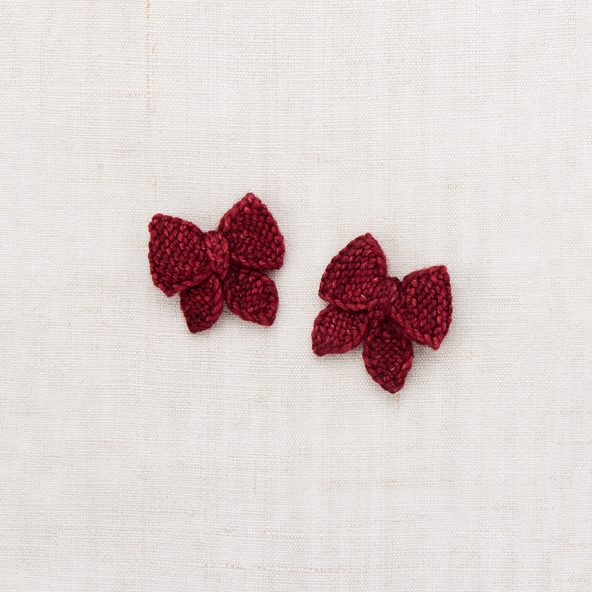 Girls Berry Bow Hair Clips