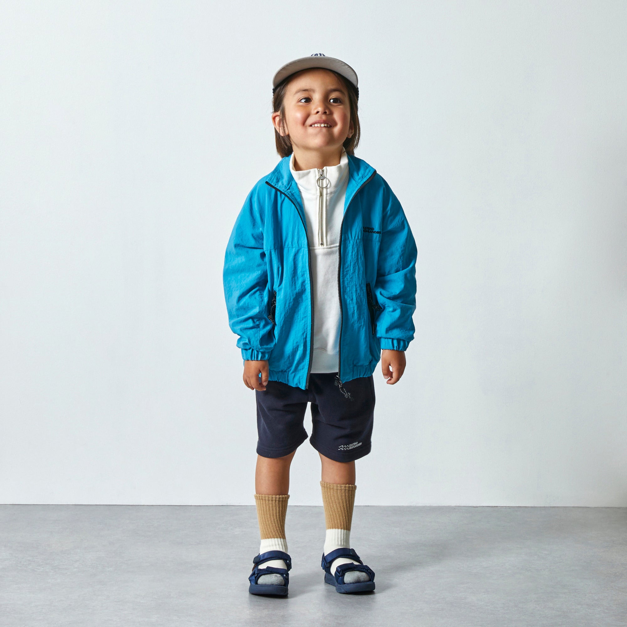Boys & Girls Blue Zip-Up Jacket