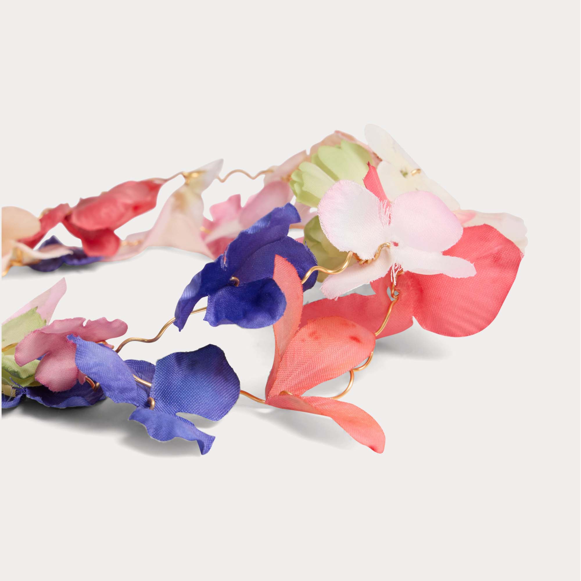 Girls Multicolor Flower Headband