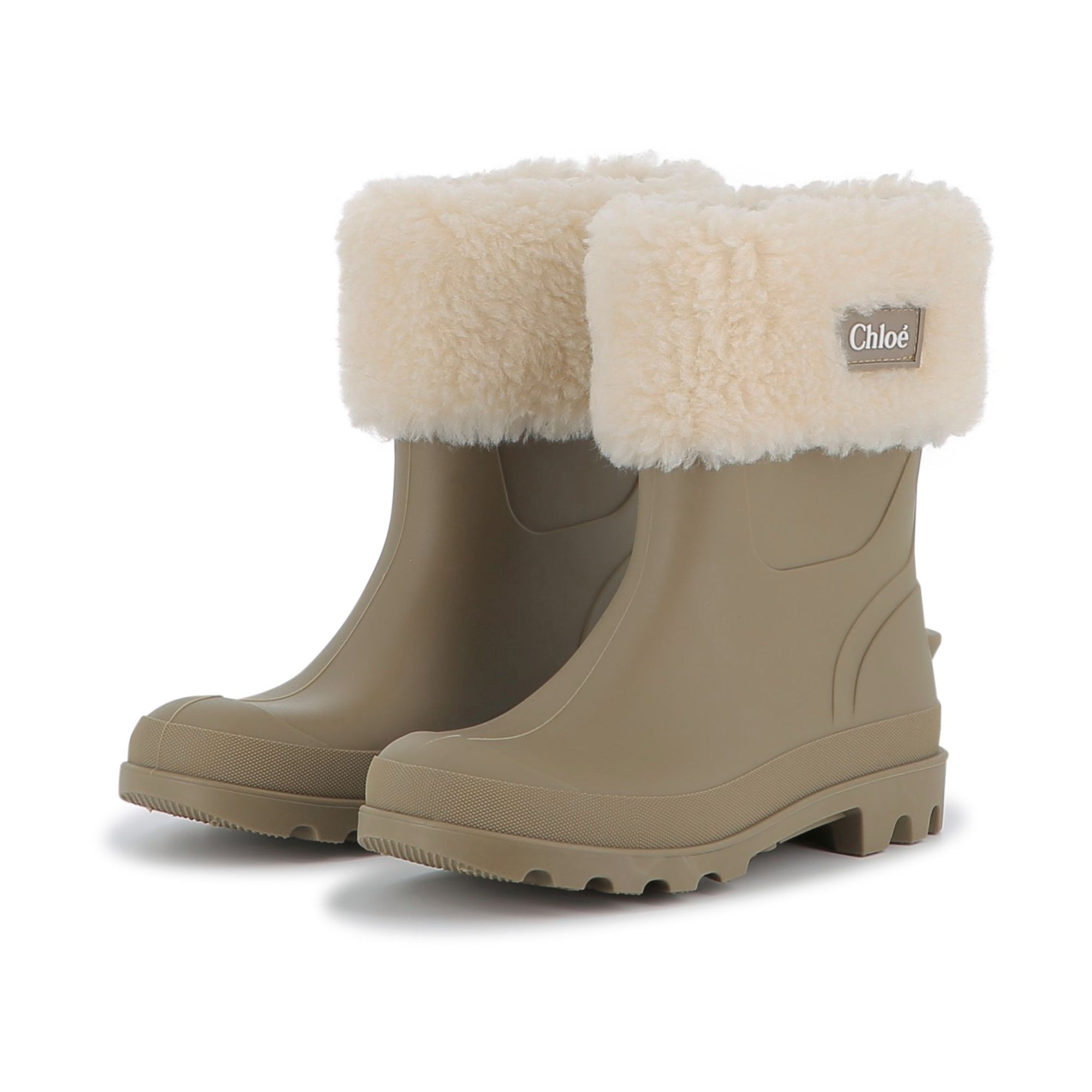 Girls Khaki Boots