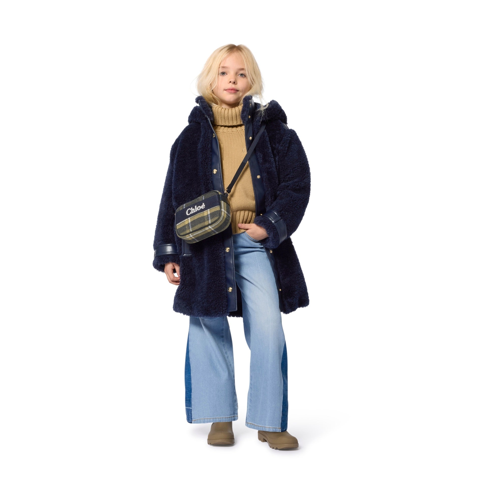 Girls Khaki Boots