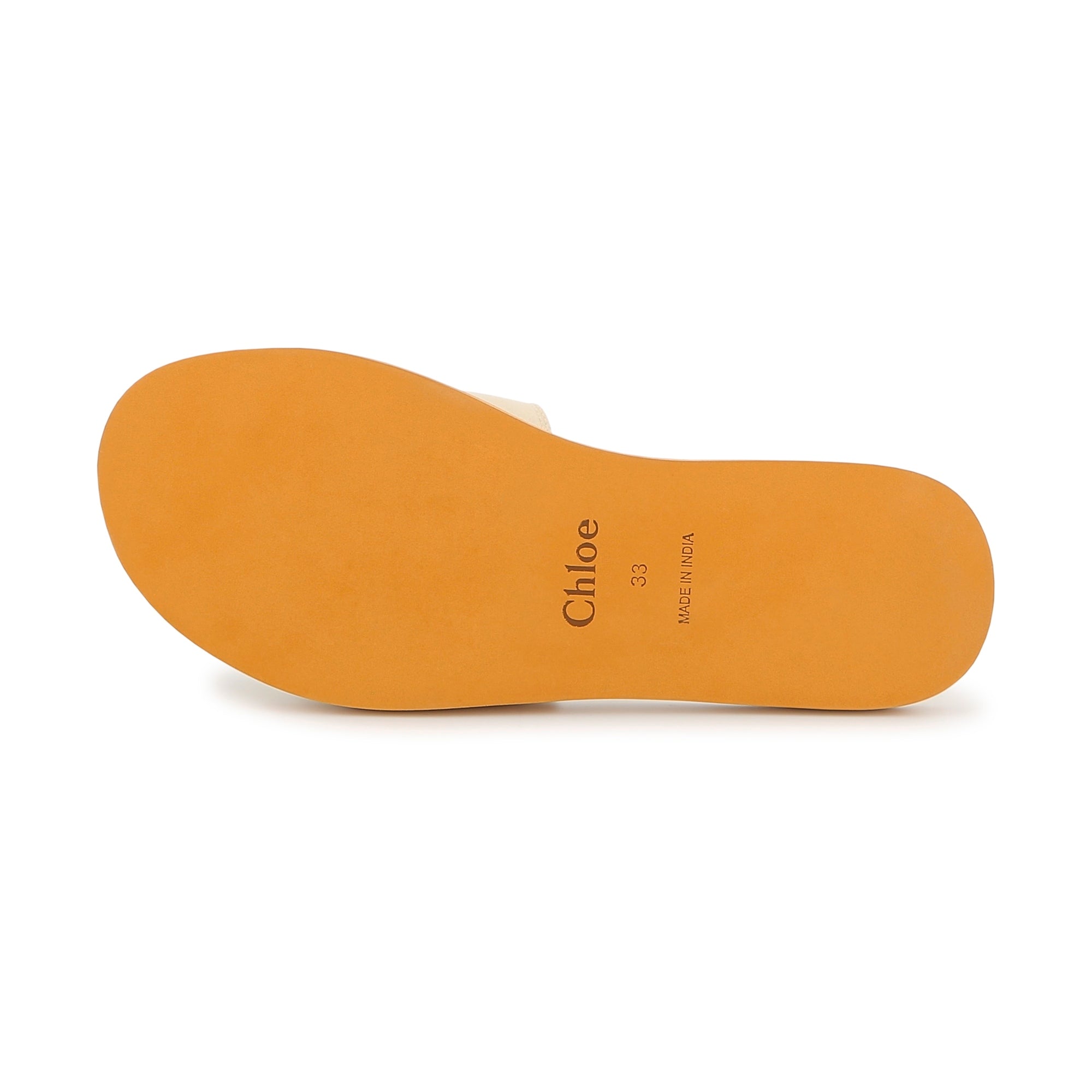 Girls White Logo Slippers