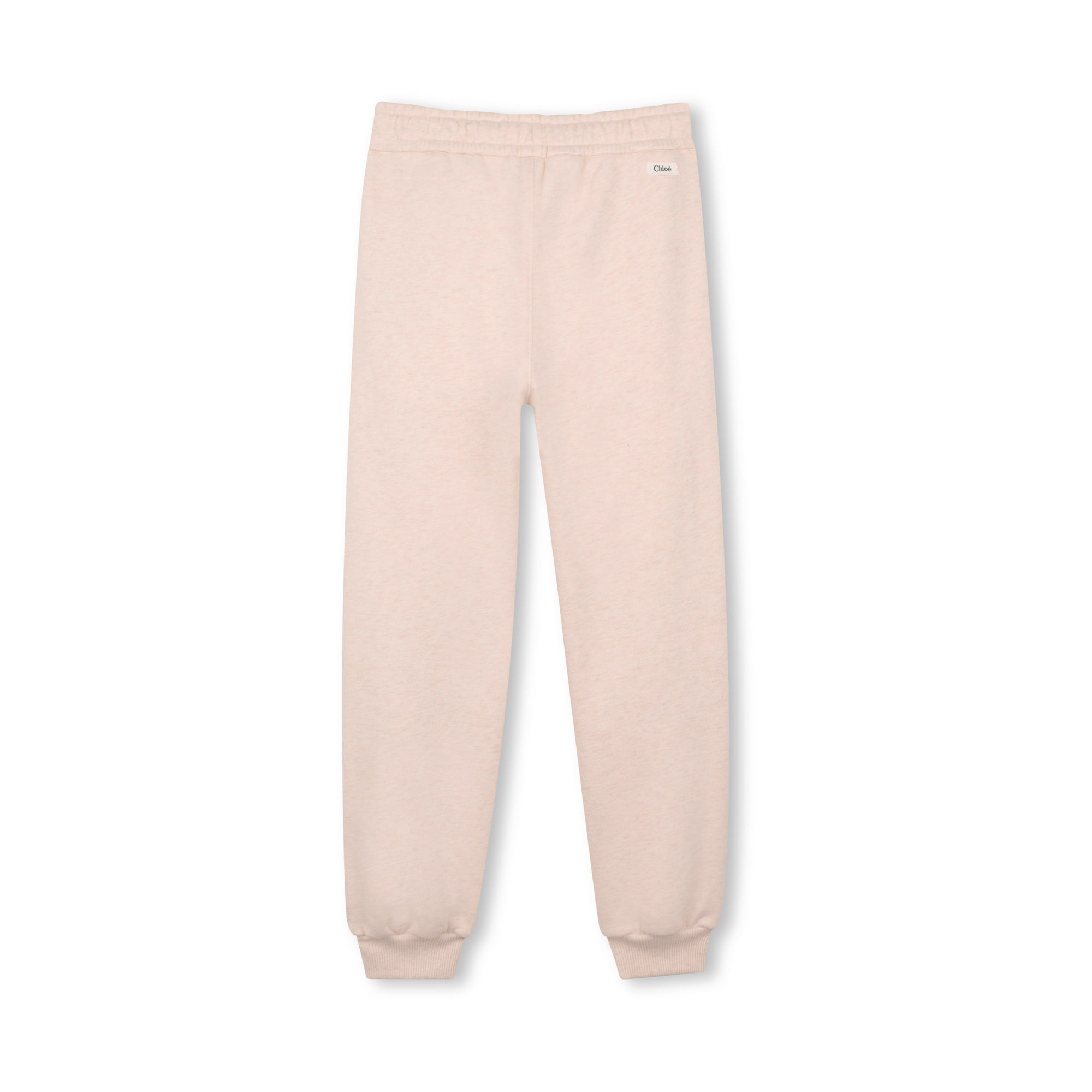 Girls Beige Cotton Trousers