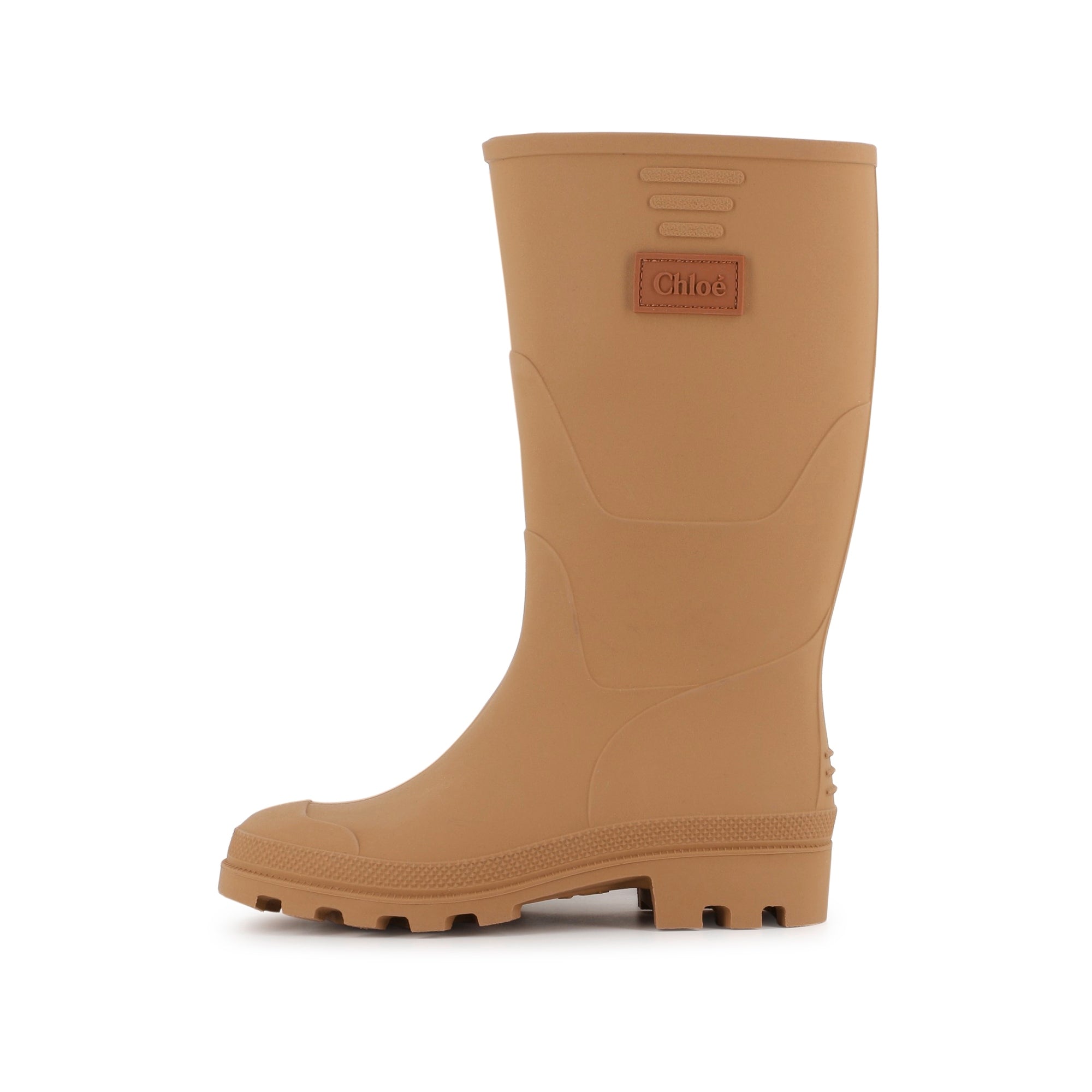Girls Brown Rain Boots