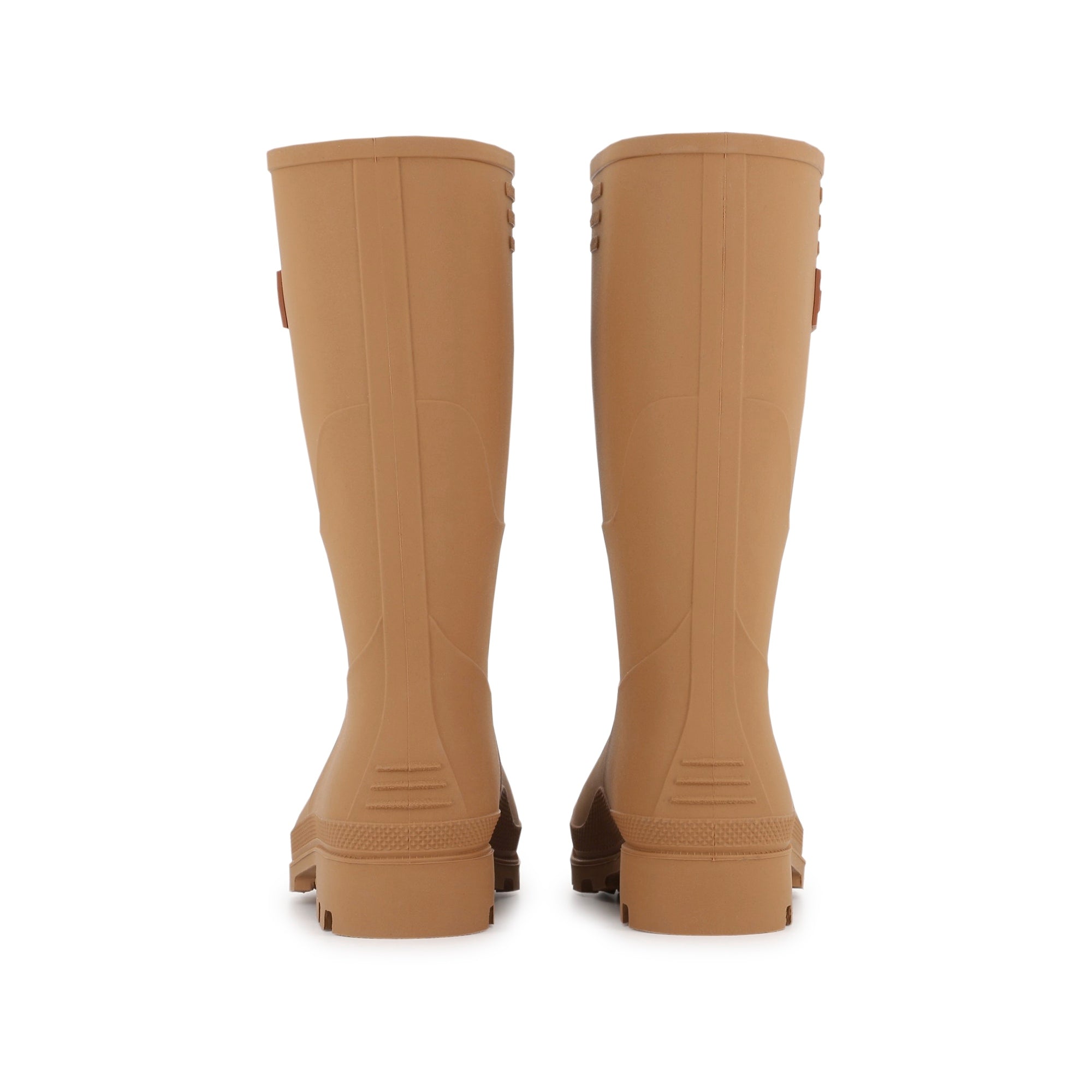 Girls Brown Rain Boots