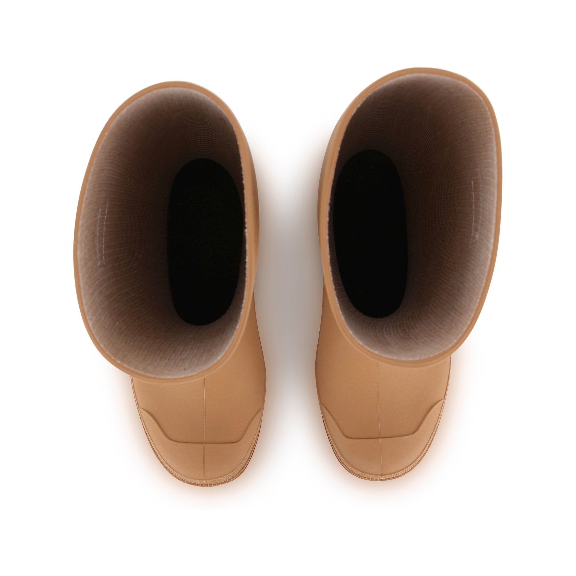 Girls Brown Rain Boots