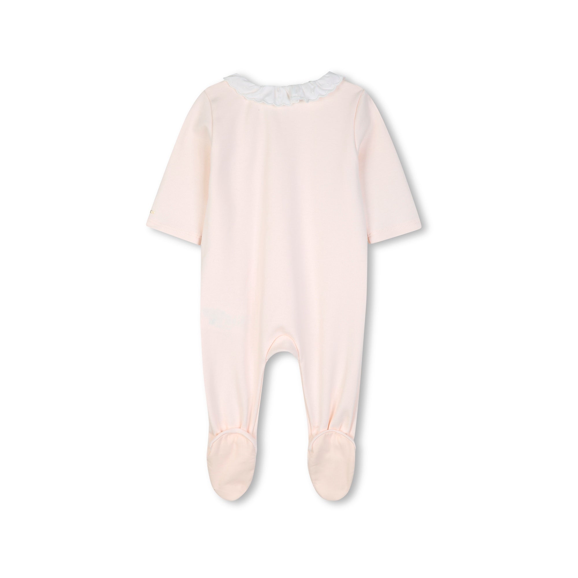 Baby Girls Light Pink Cotton Babysuit Gift Set(3 Pack)