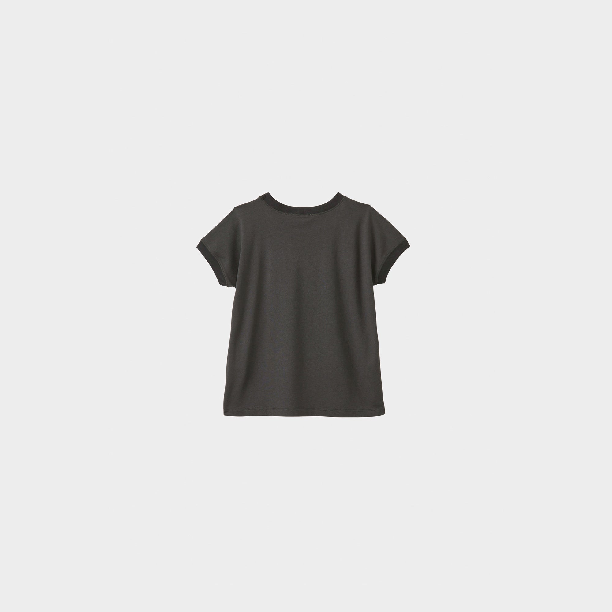 Boys & Girls Charcoal Logo Cotton T-Shirt