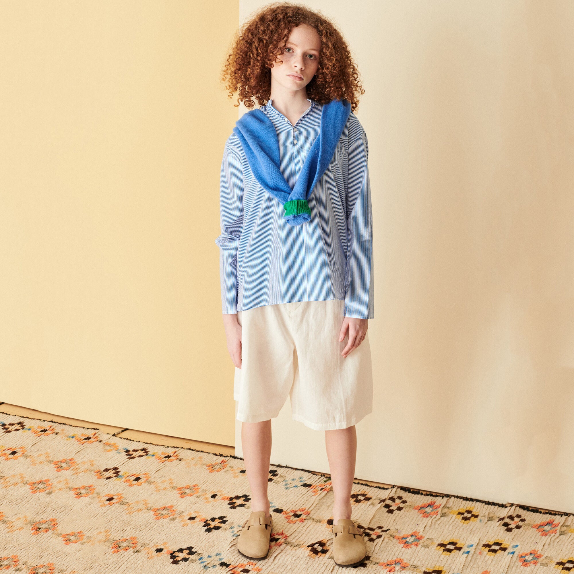 Boys & Girls White Shorts