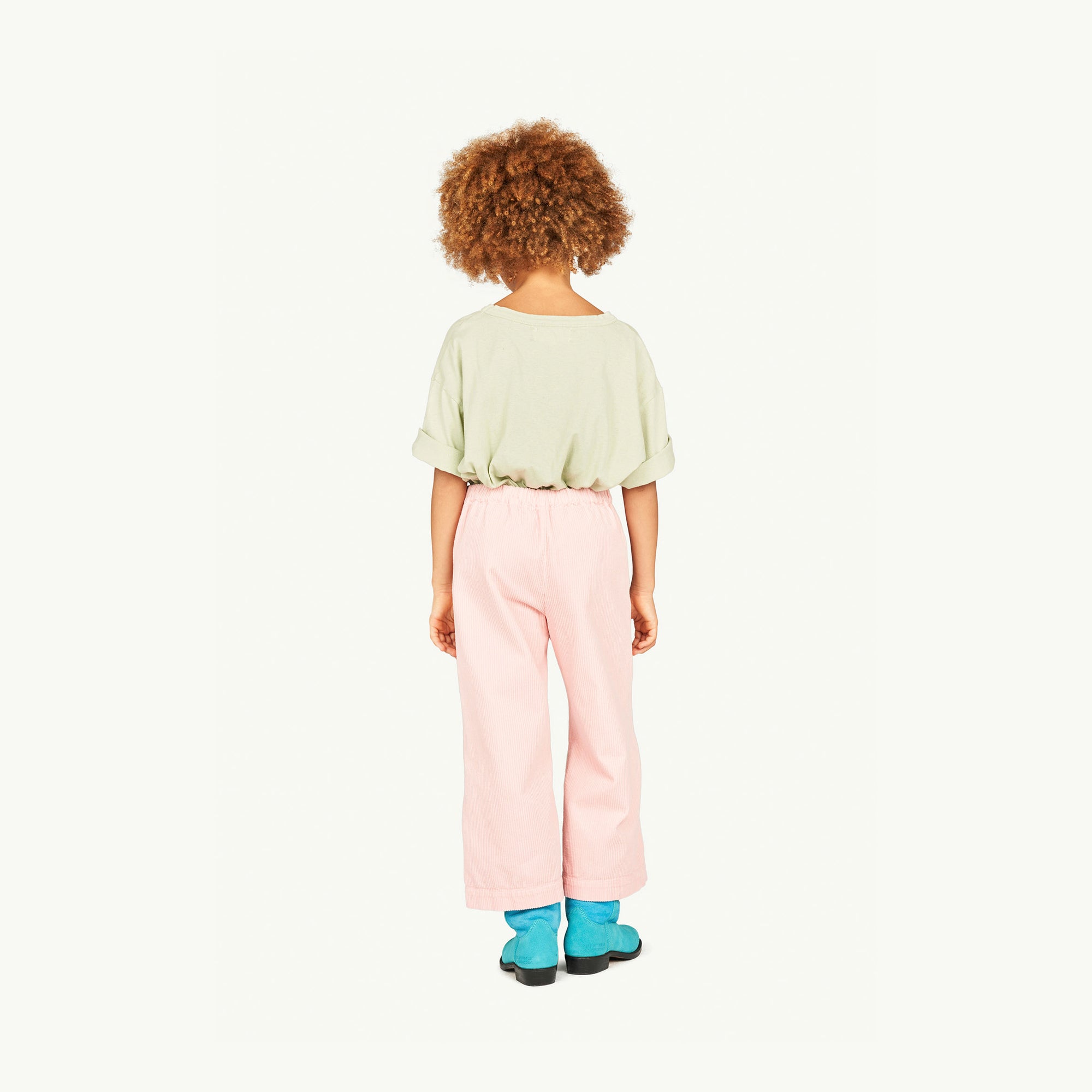 Boys & Girls Green Printed Cotton T-Shirt