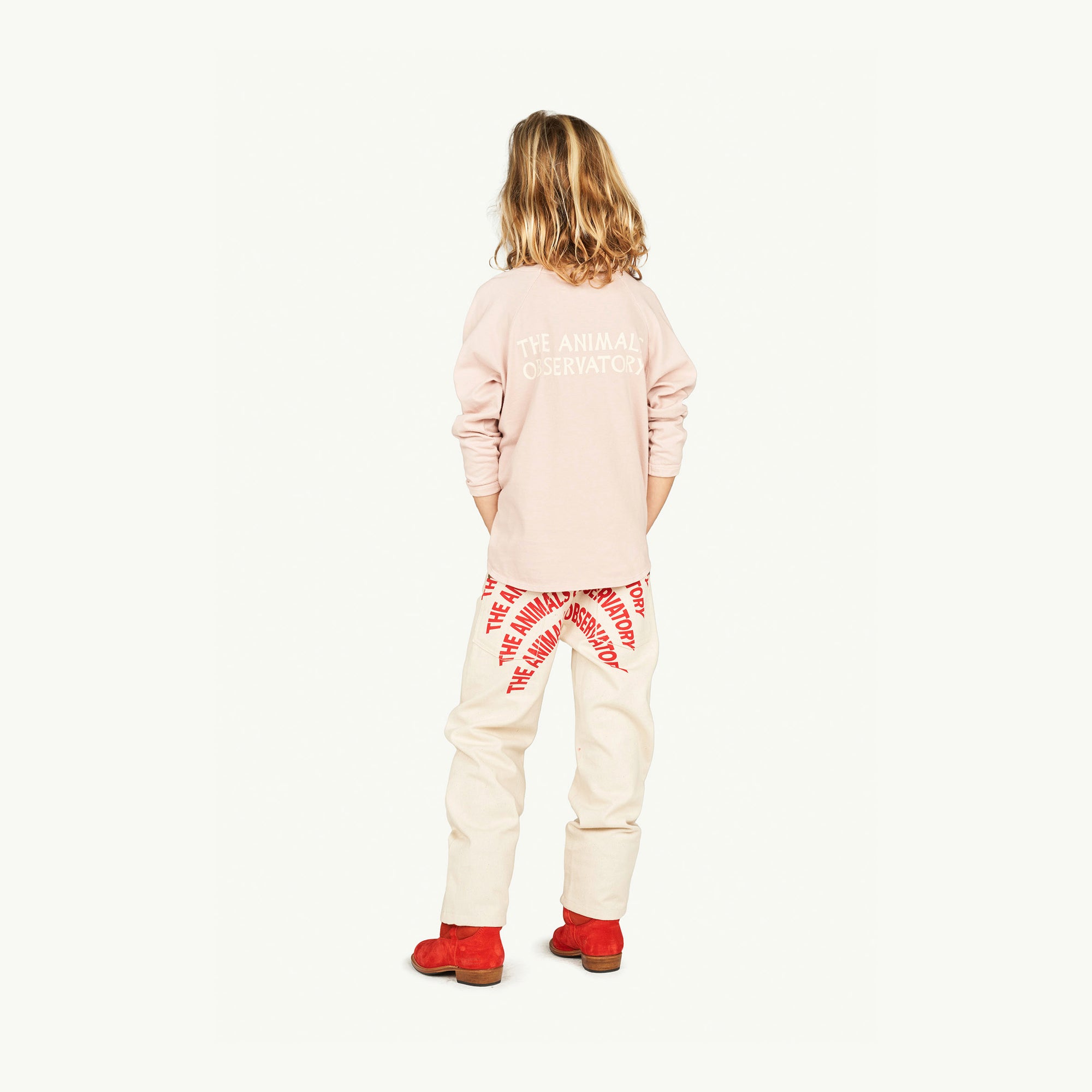 Boys & Girls Pink Logo Cotton T-Shirt