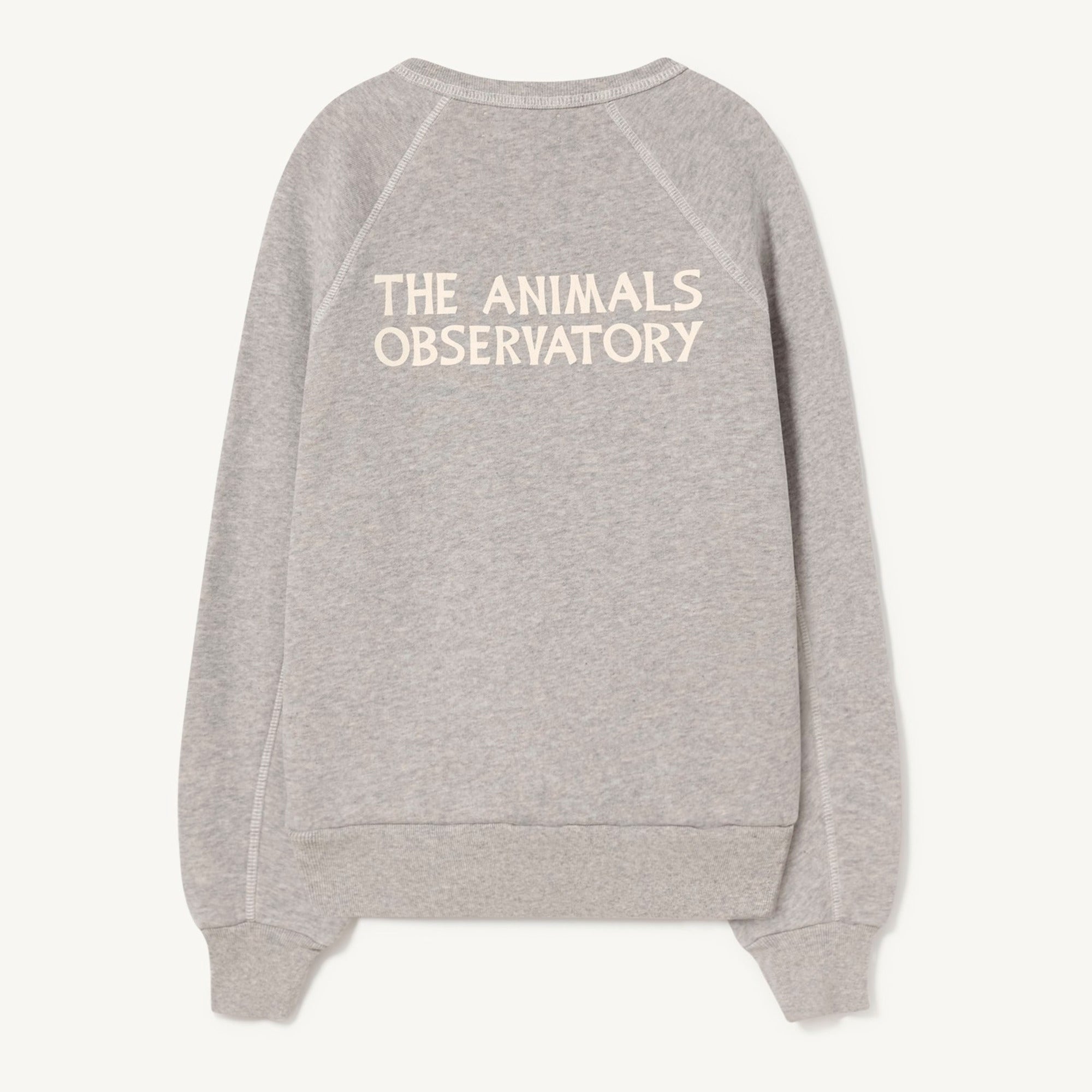 Boys & Girls Grey Logo Cotton Sweatshirt