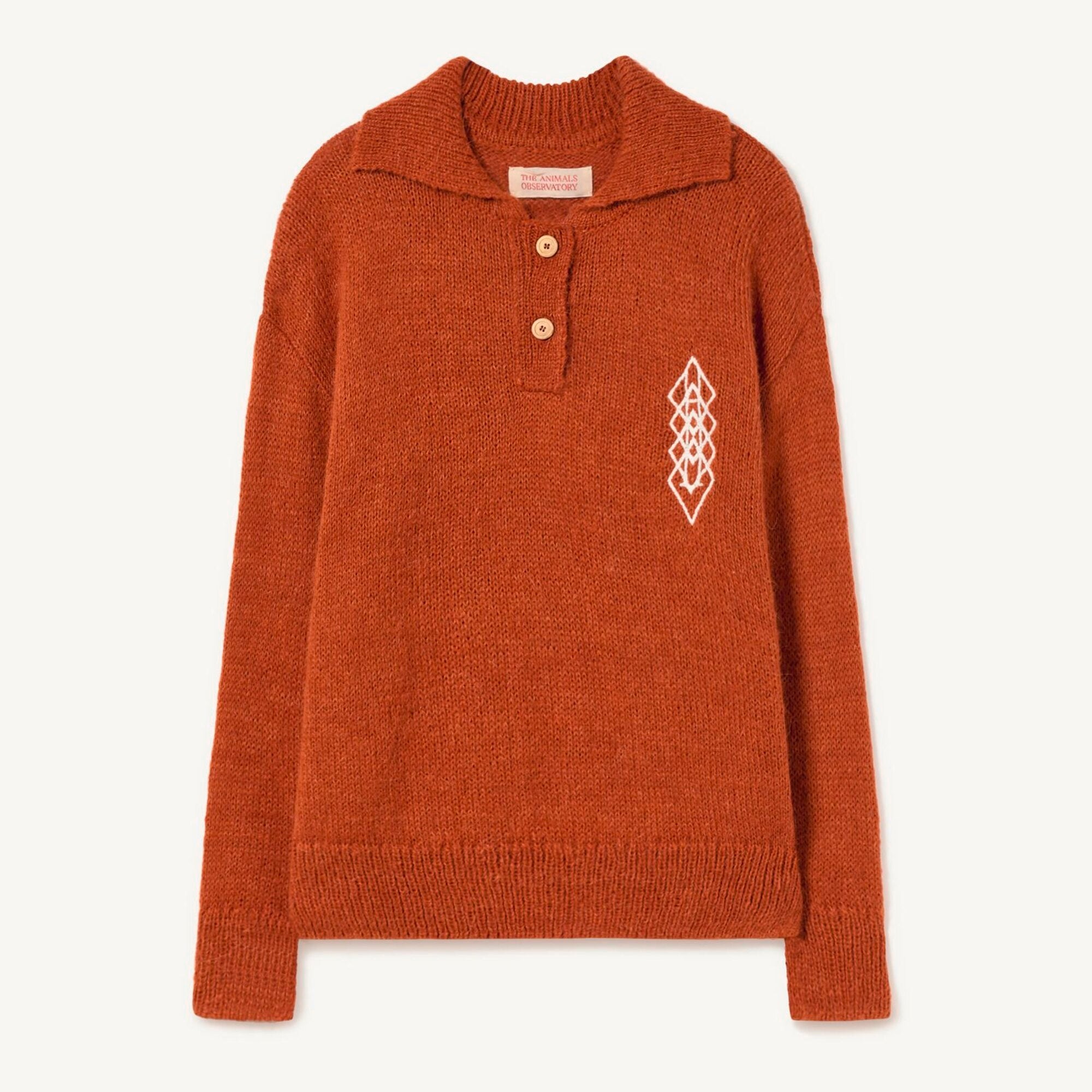 Boys & Girls Orange Logo Sweater