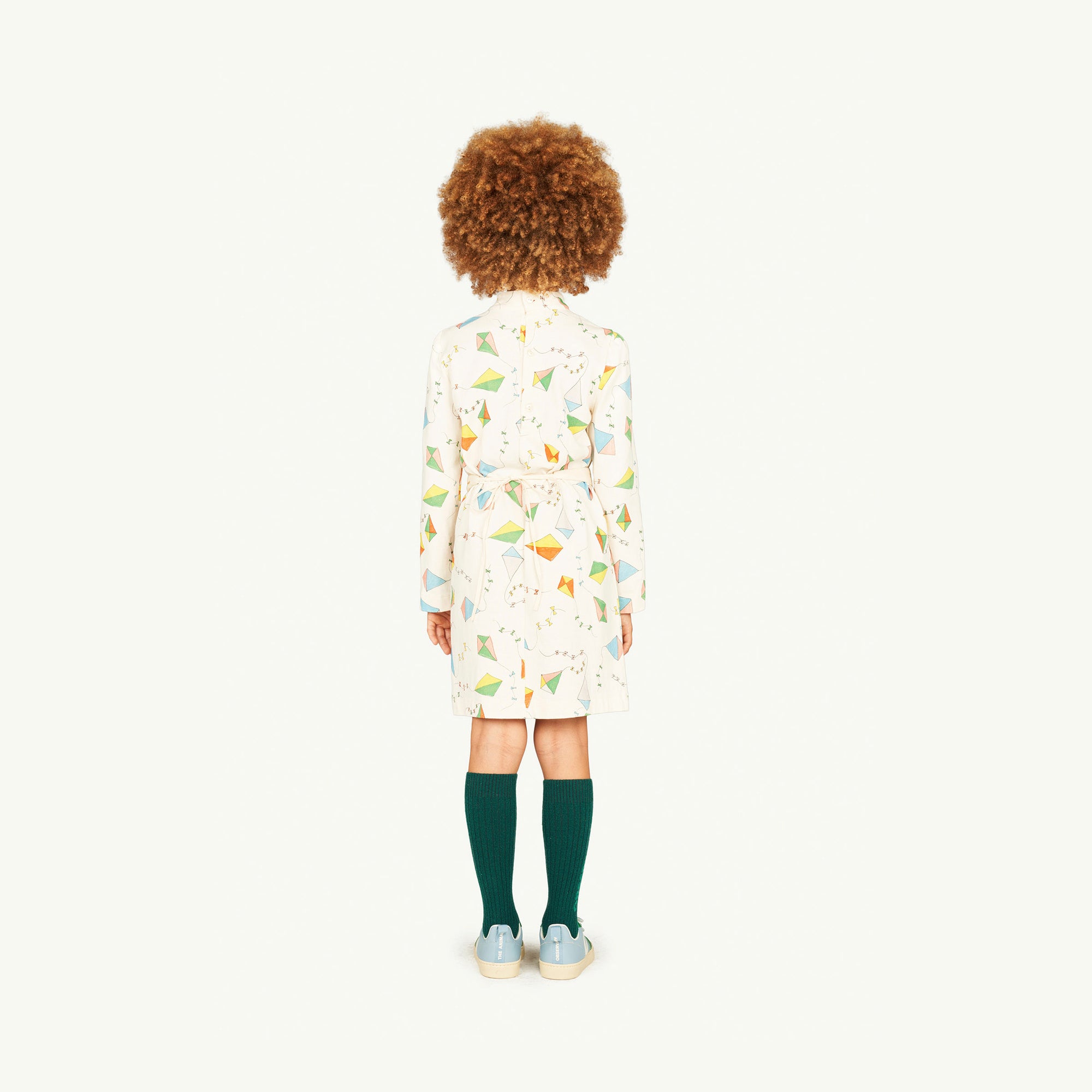 Boys & Girls Green Wool Socks