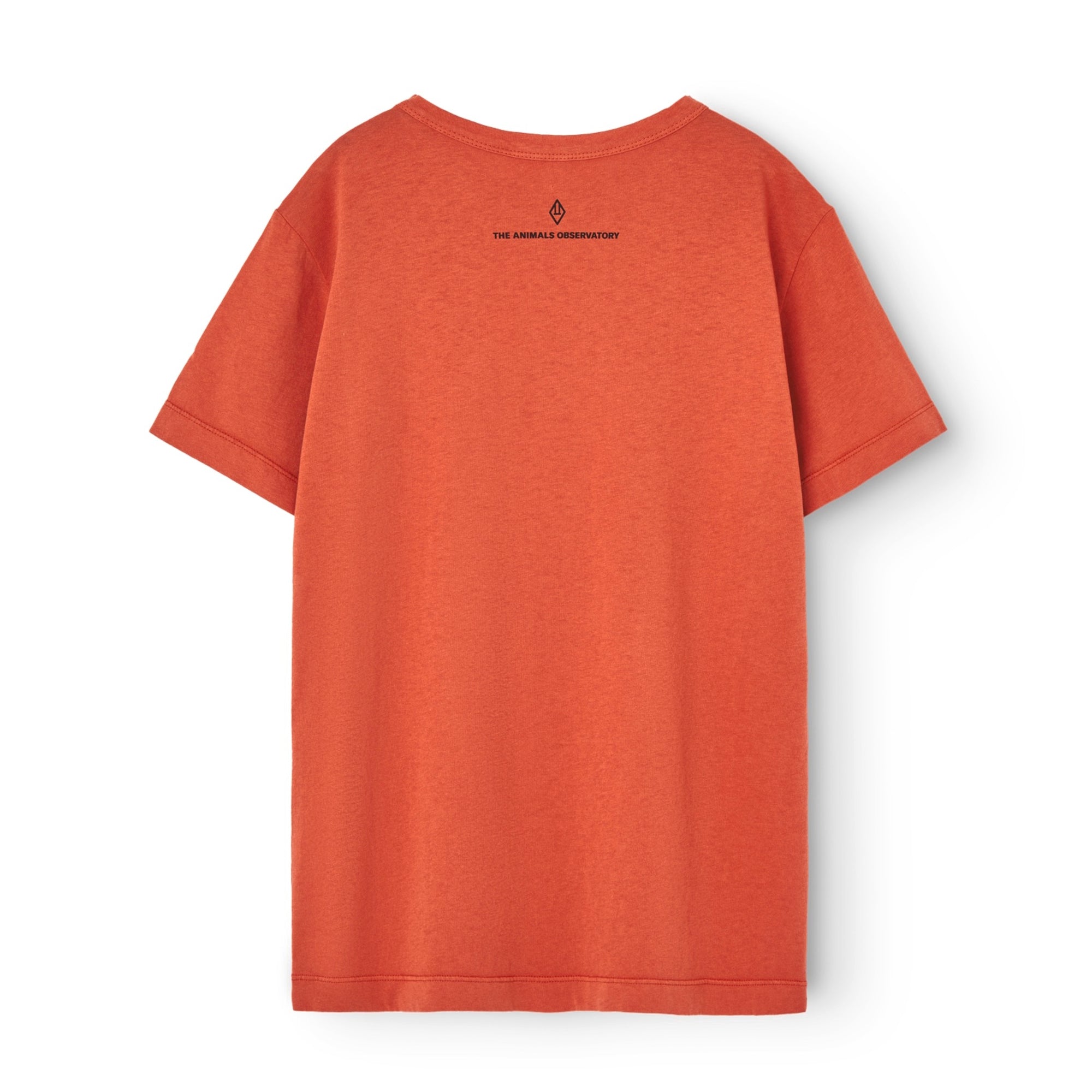 Boys & Girls Red Printed Cotton T-Shirt