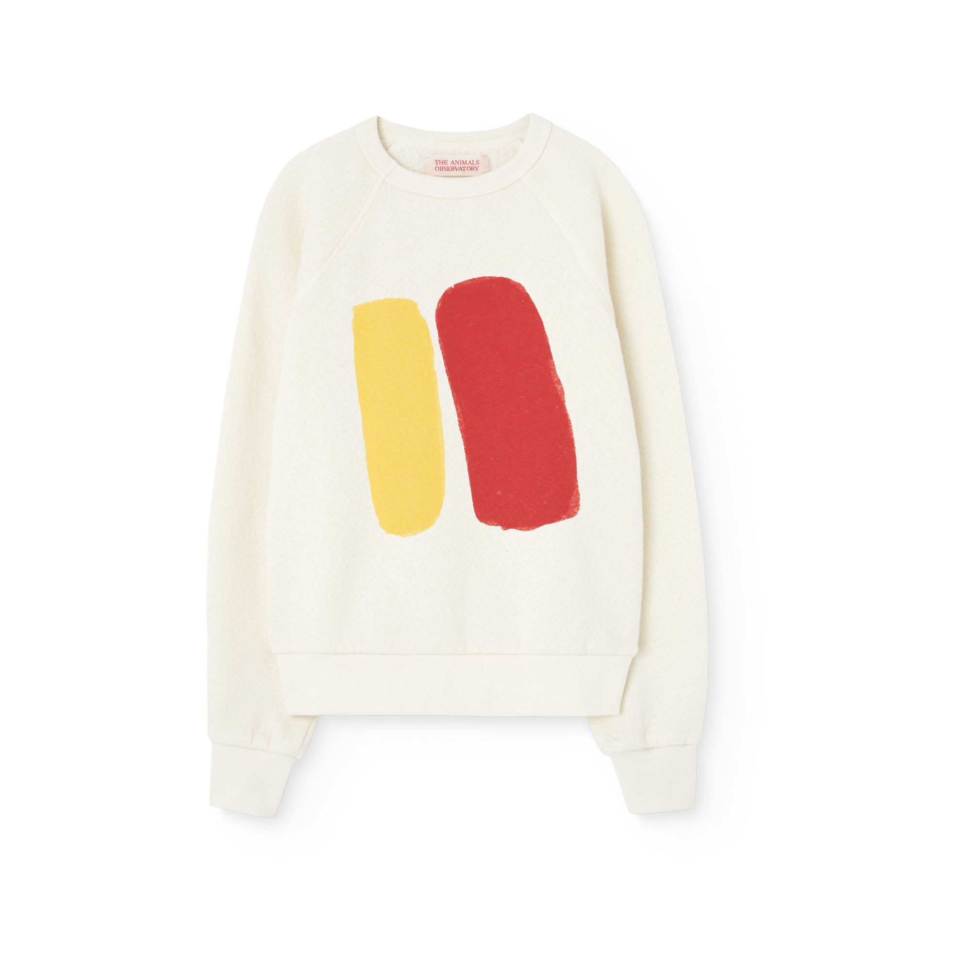 Boys & Girls White Cotton Sweatshirt