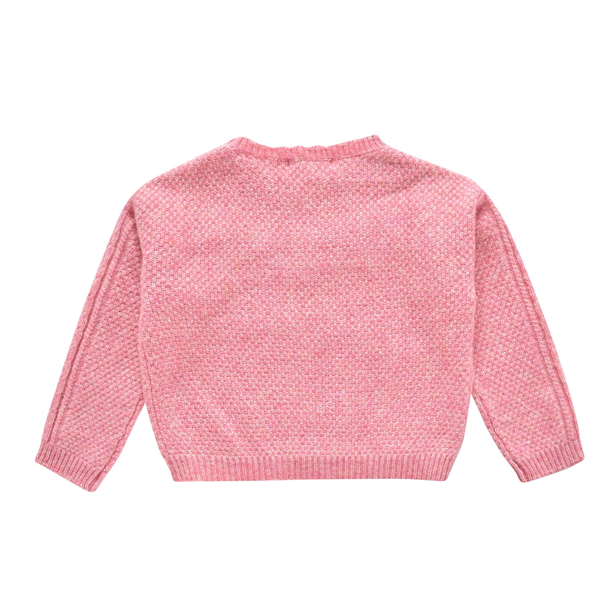 Girls Pink Wool Sweater