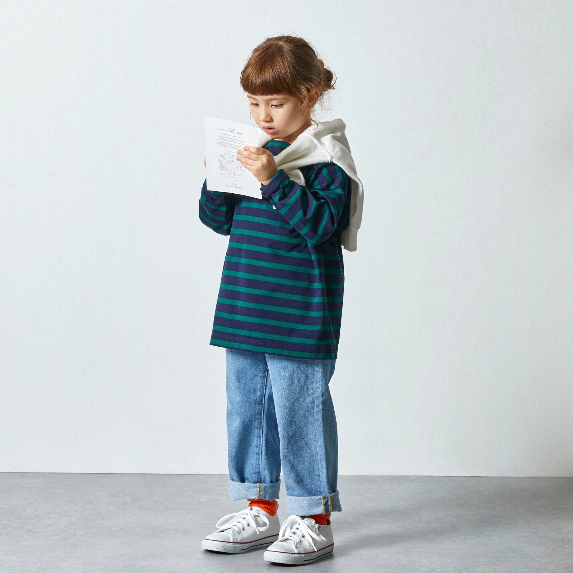 Boys & Girls Blue Denim Trousers