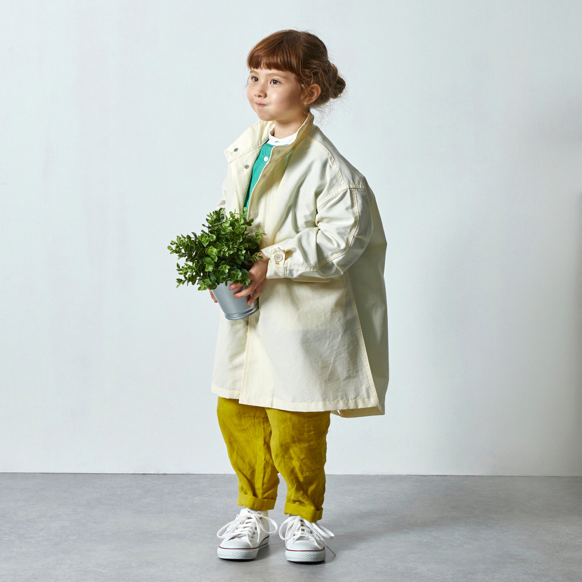 Boys & Girls Yellow Trousers