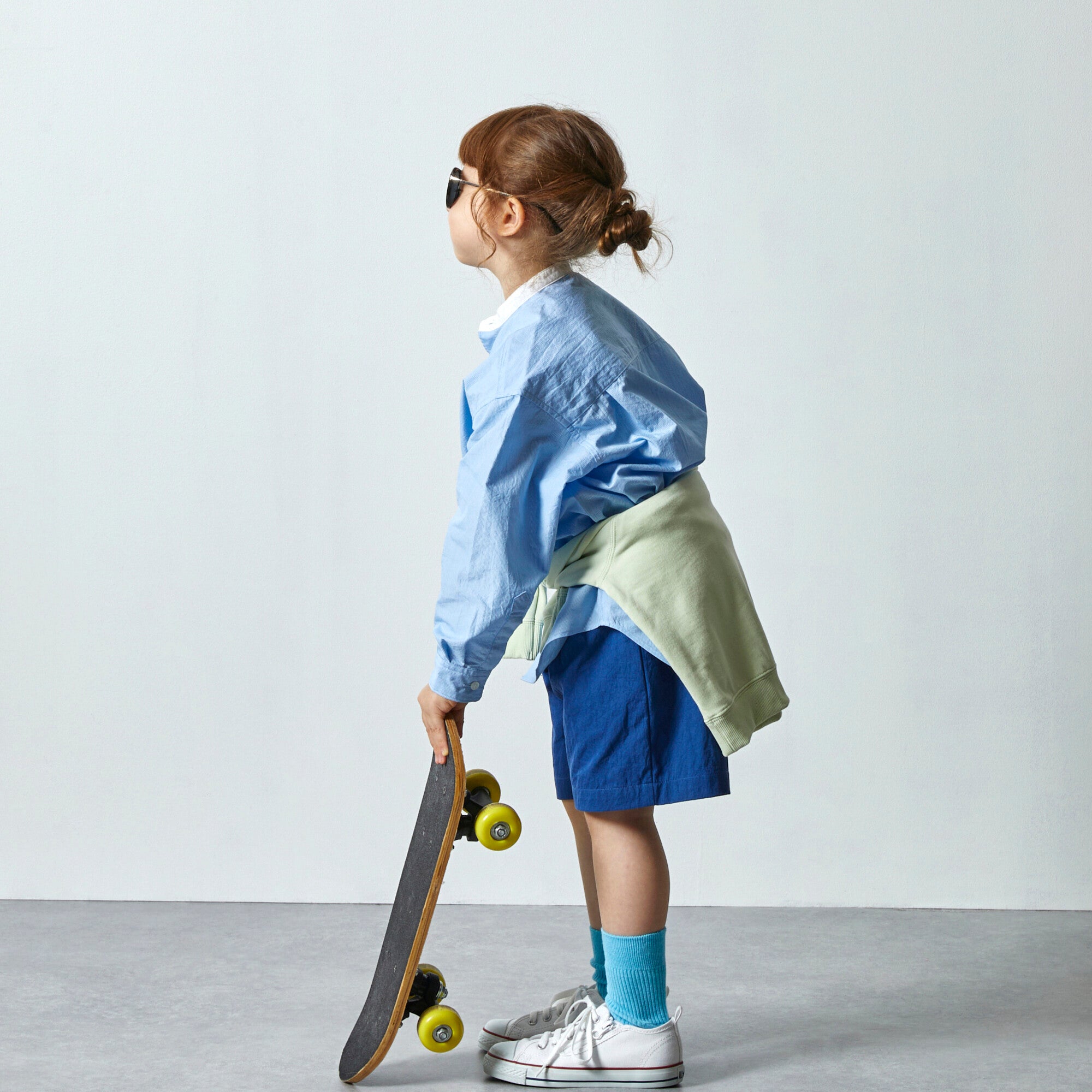 Boys & Girls Blue Cotton Socks