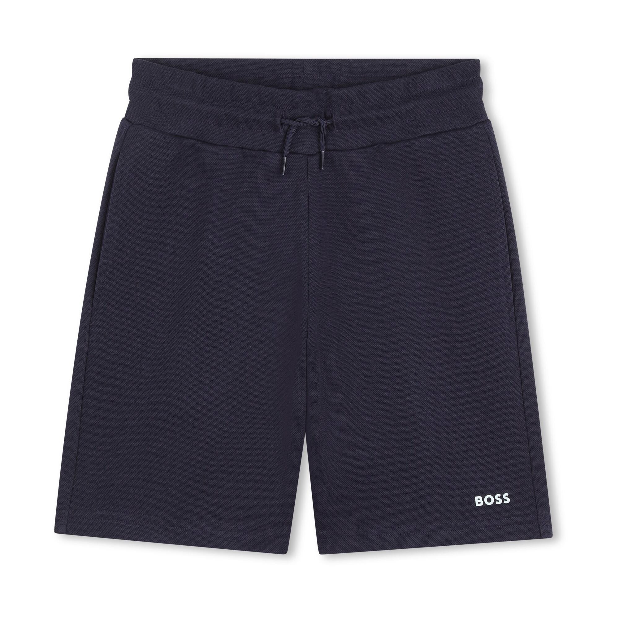 Boys Light Green Logo Cotton Set