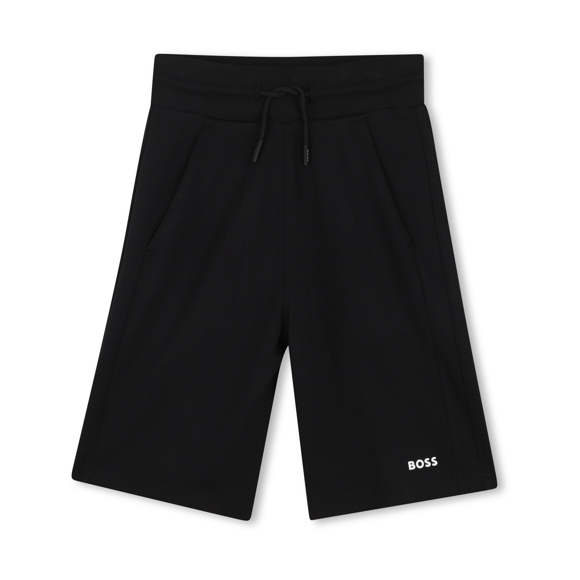 Boys White & Black Cotton Set